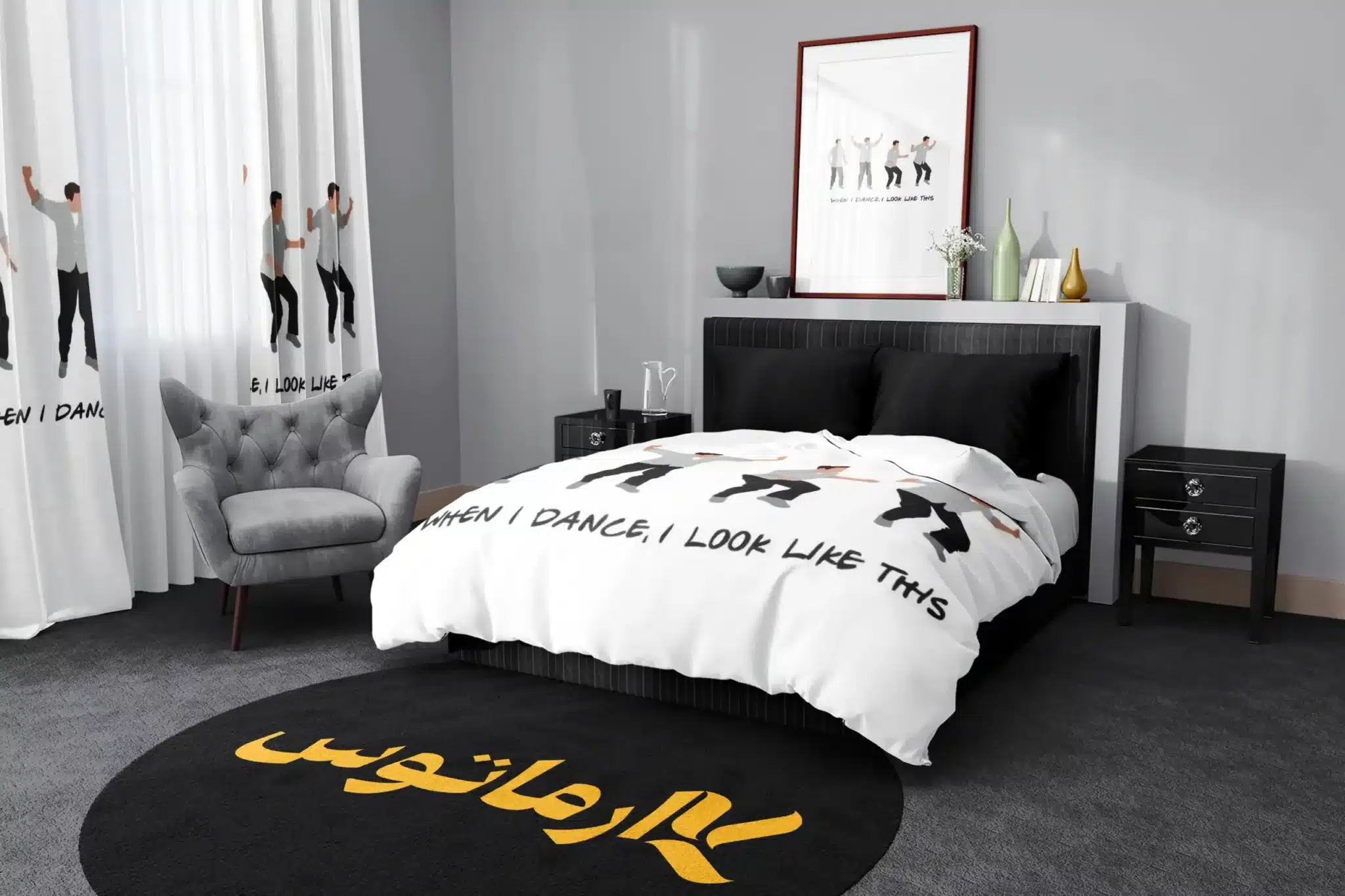 روتختی یک و دو نفره طرح سریال فرندز Friends کد 4 5,900,000 تومان &Ndash; کارماتوس روتختی یک و دو نفره طرح سریال فرندز Friends - کارماتوس