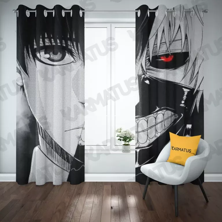 پرده پانچ چیست؟ پرده پانچ طرح انیمه توکیو غول Tokyo Ghoul