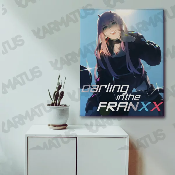 تابلو عکس انیمه دارلینگ Darling In The Franxx