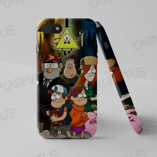 قاب موبایل طرح انیمیشن آبشار جاذبه Gravity Falls