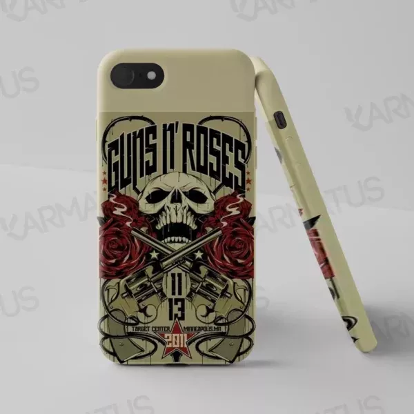 قاب موبایل طرح گروه موسیقی Guns N' Roses گانز ان روزز