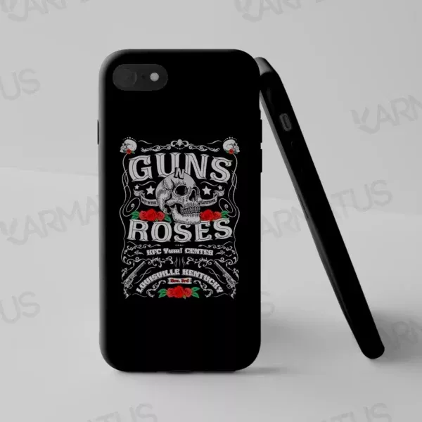 قاب موبایل طرح گروه موسیقی Guns N' Roses گانز ان روزز