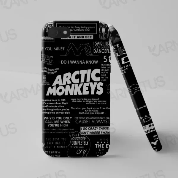 قاب موبایل طرح گروه آرکتیک مانکیز Arctic Monkeys