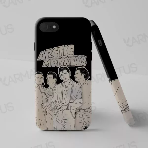 قاب موبایل طرح گروه آرکتیک مانکیز Arctic Monkeys