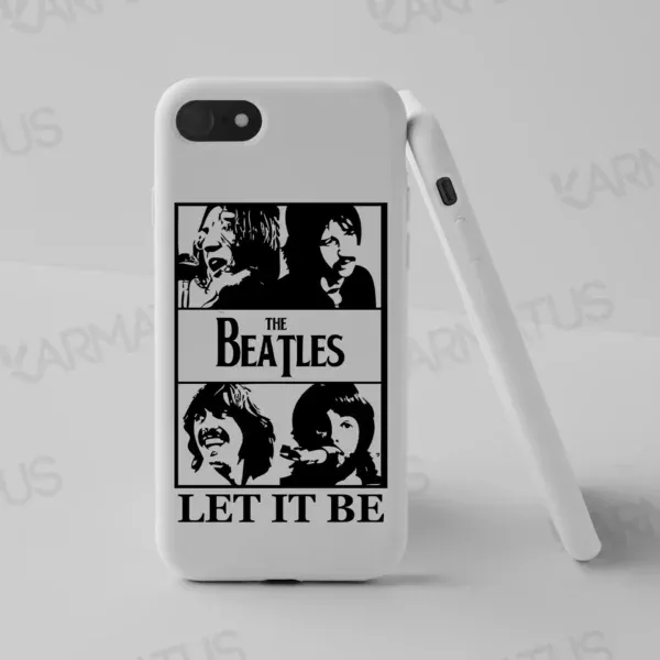 قاب موبایل طرح گروه موسیقی بیتلز The Beatles