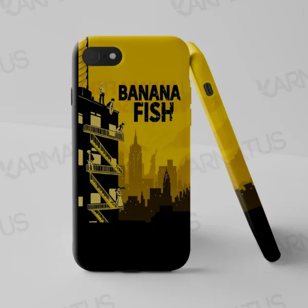 قاب موبایل طرح انیمه بنانا فیش Banana fish