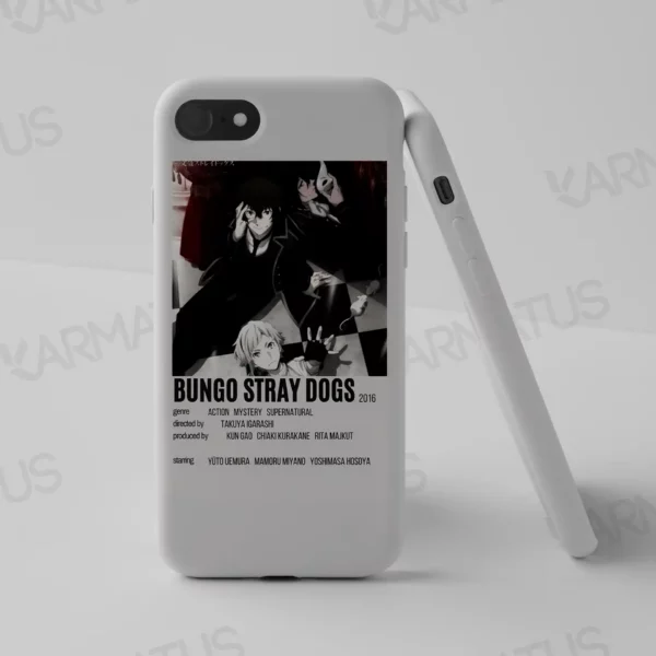 قاب موبایل طرح انیمه سگ‌ های ولگرد بانگو Bungou Stray Dogs