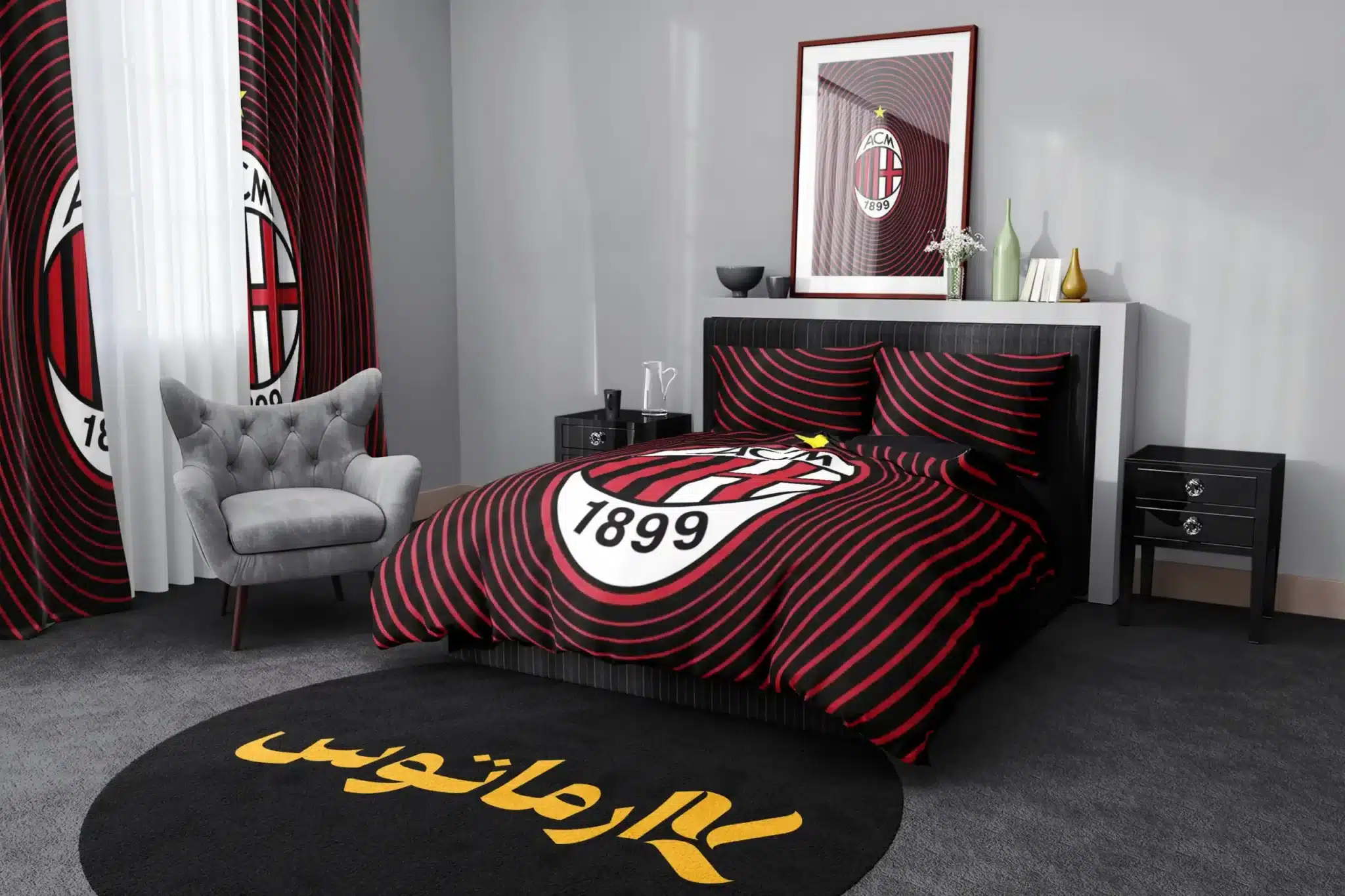 روتختی یک و دو نفره آث میلان Ac Milan کد 8 5,900,000 تومان &Ndash; کارماتوس روتختی یک و دو نفره آث میلان Ac Milan - کارماتوس
