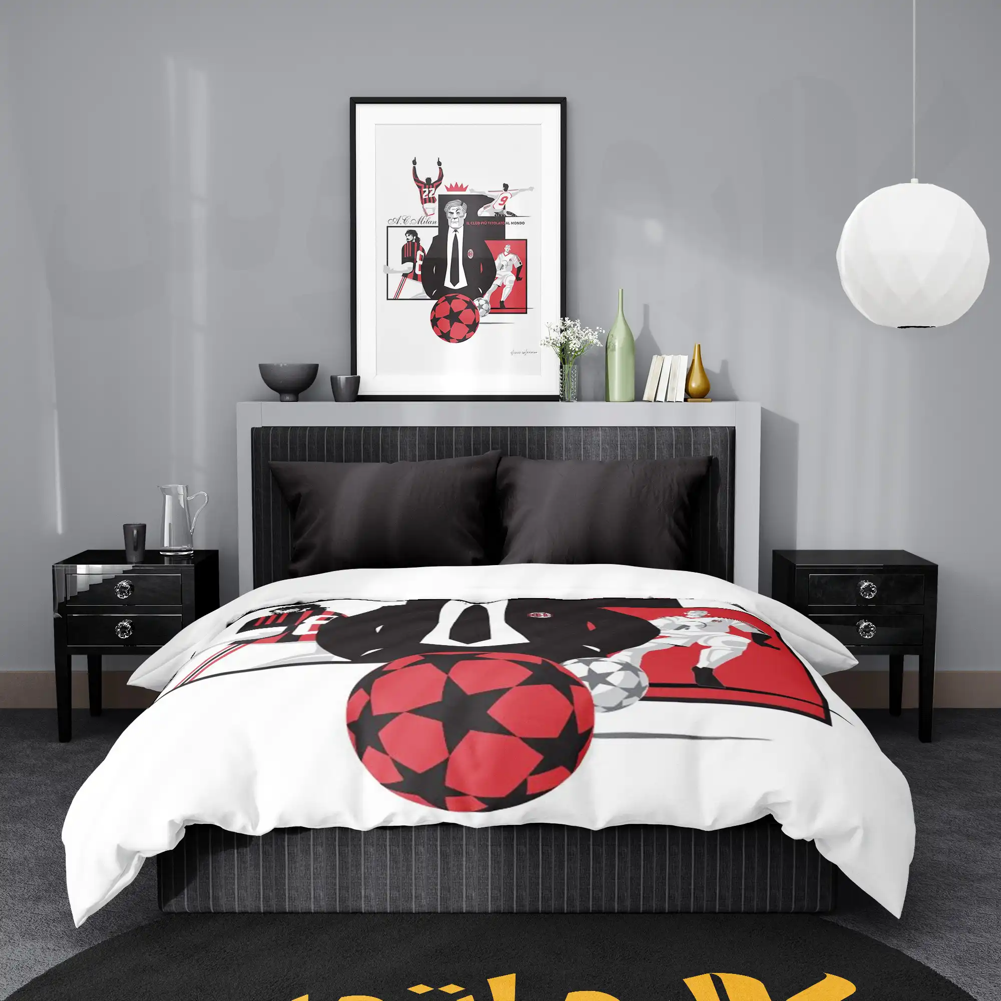 روتختی یک و دو نفره آث میلان Ac Milan کد 6 5,900,000 تومان &Ndash; کارماتوس روتختی یک و دو نفره آث میلان Ac Milan - کارماتوس