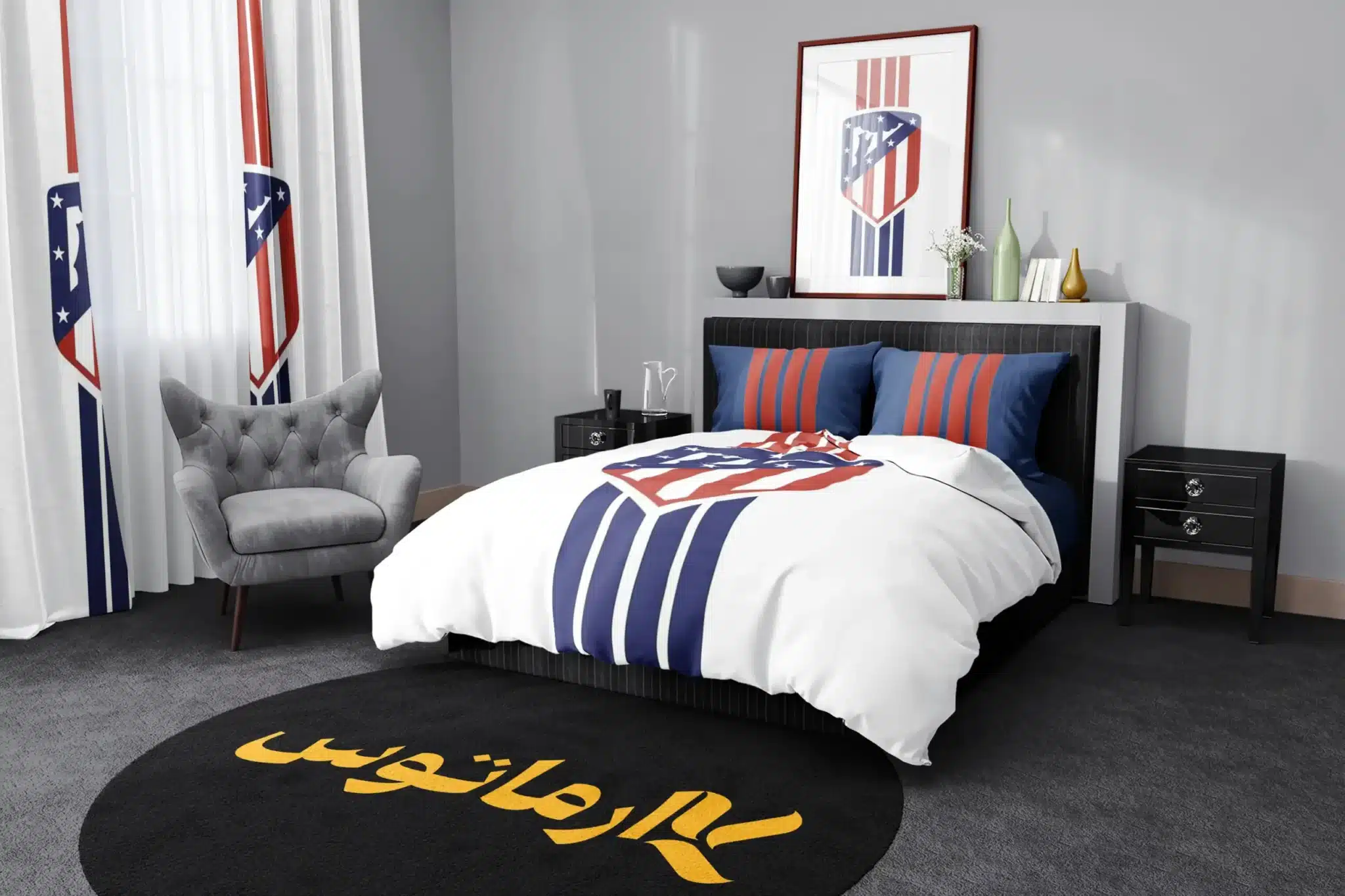 روتختی طرح اتلتیکو مادرید Atletico De Madrid کد2 5,900,000 تومان &Ndash; کارماتوس روتختی طرح اتلتیکو مادرید Atletico De Madrid یک و دو نفره - کارماتوس