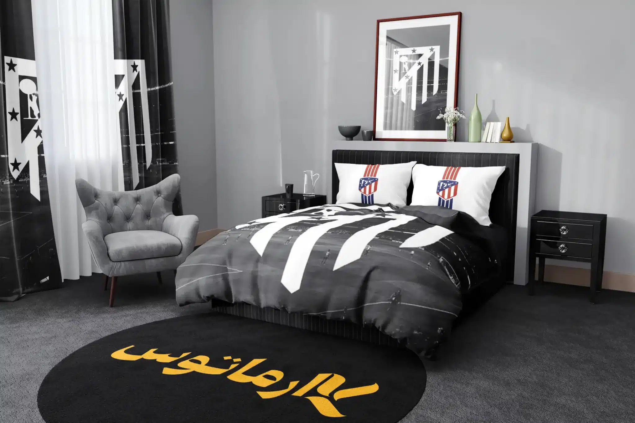 روتختی طرح اتلتیکو مادرید Atletico De Madrid کد 8 5,900,000 تومان &Ndash; کارماتوس روتختی طرح اتلتیکو مادرید Atletico De Madrid یک و دو نفره - کارماتوس