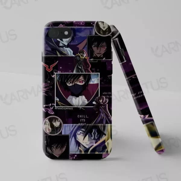 قاب موبایل طرح انیمه کد گیاس Code Geass