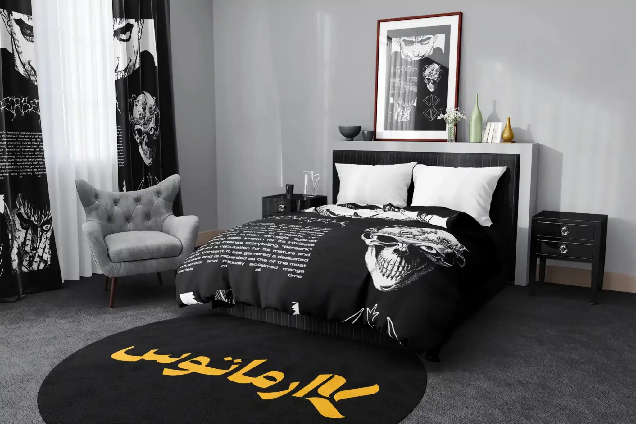 روتختی طرح برزرک Berserk کد 9 5,900,000 تومان &Ndash; کارماتوس روتختی طرح برزرک Berserk یک و دو نفره - کارماتوس