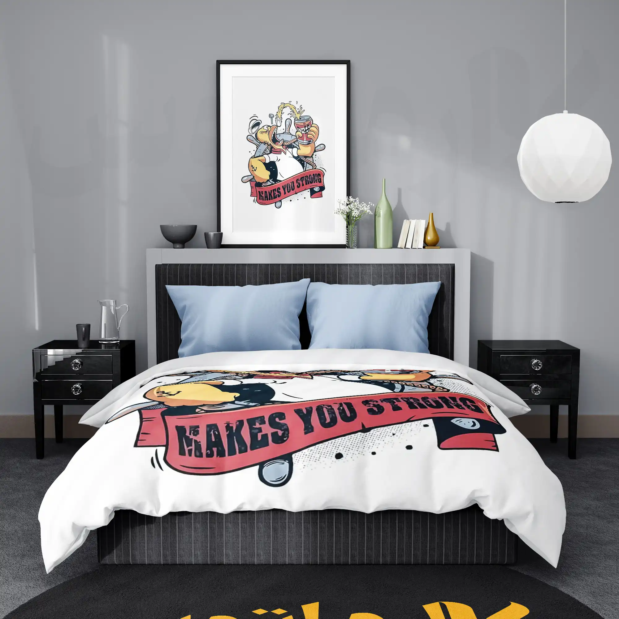 روتختی طرح سیمپسون ها The Simpsons کد 4 5,900,000 تومان &Ndash; کارماتوس روتختی طرح سیمپسون ها The Simpsons یک و دو نفره - کارماتوس