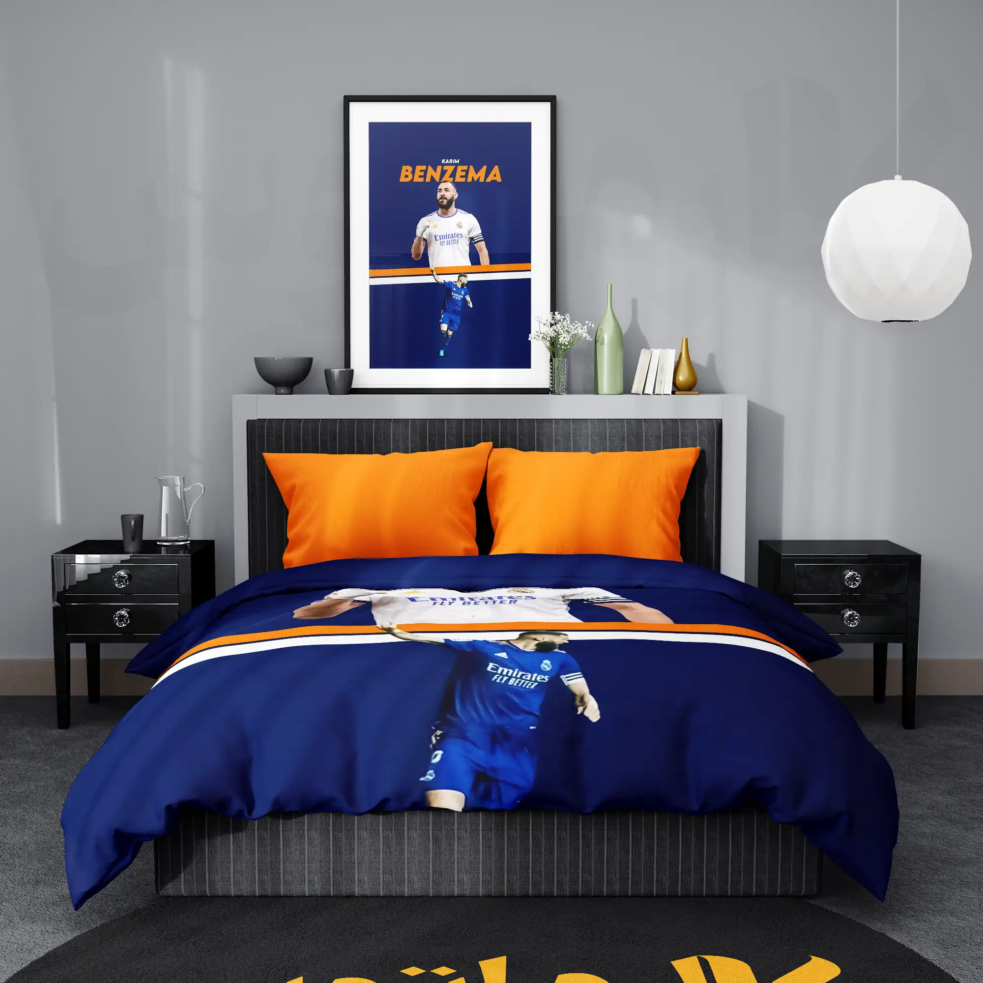 روتختی طرح کریم بنزما Karim Benzema کد 2 5,900,000 تومان &Ndash; کارماتوس روتختی طرح کریم بنزما Karim Benzema یک و دو نفره - کارماتوس