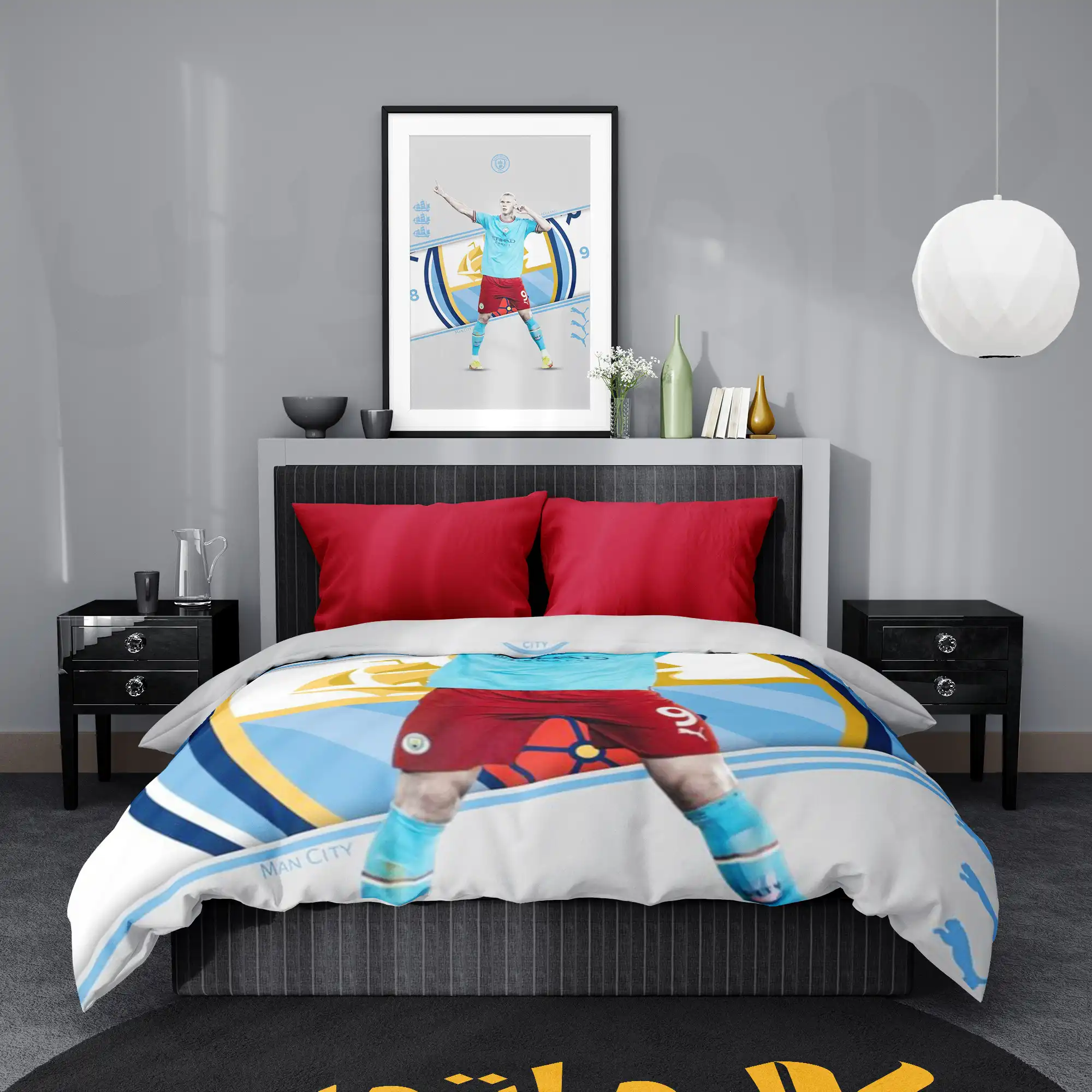 روتختی طرح ارلینگ هالند Erling Haaland کد 6 5,900,000 تومان &Ndash; کارماتوس روتختی طرح ارلینگ هالند Erling Haaland یک و دو نفره - کارماتوس