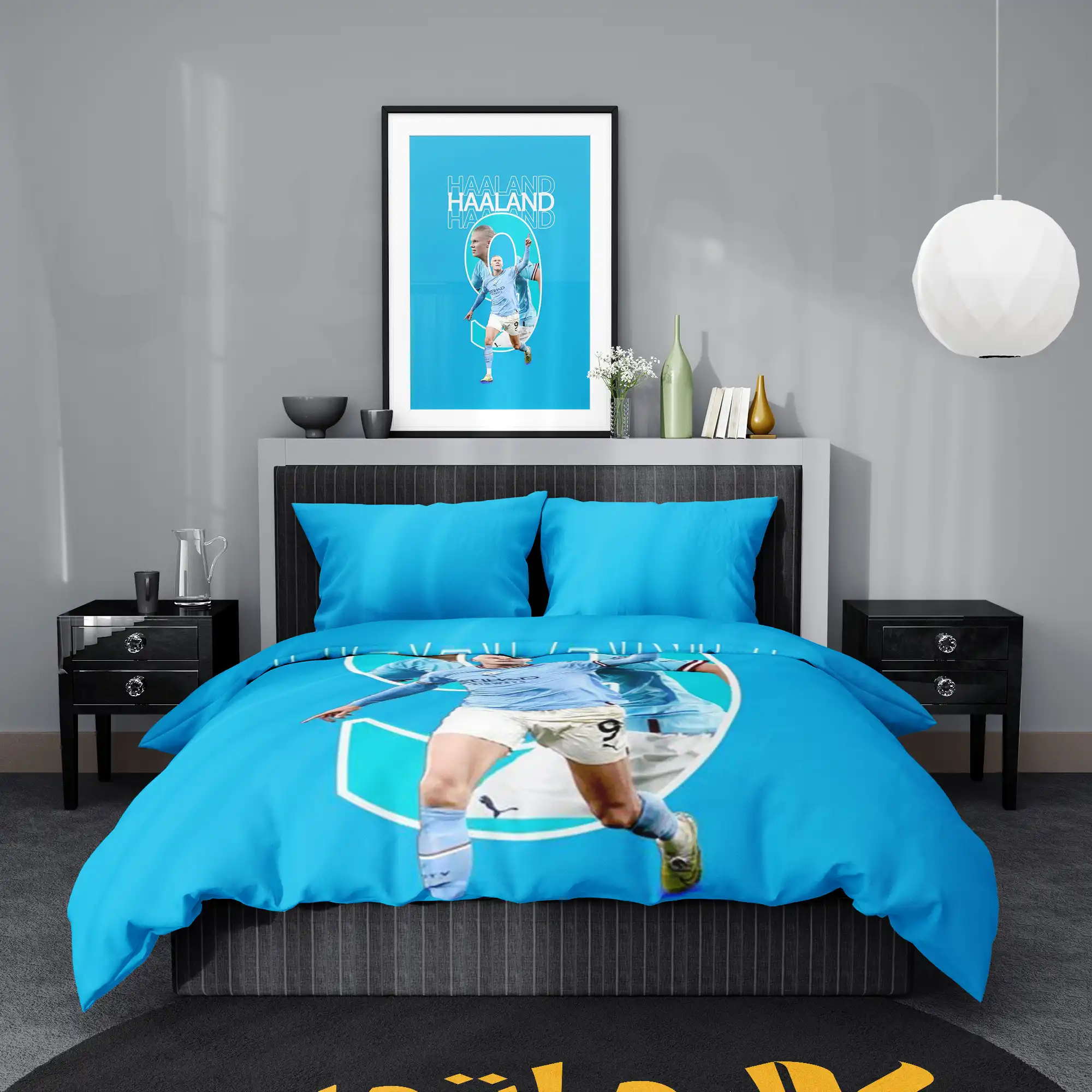 روتختی طرح ارلینگ هالند Erling Haaland کد 7 5,900,000 تومان &Ndash; کارماتوس روتختی طرح ارلینگ هالند Erling Haaland یک و دو نفره - کارماتوس