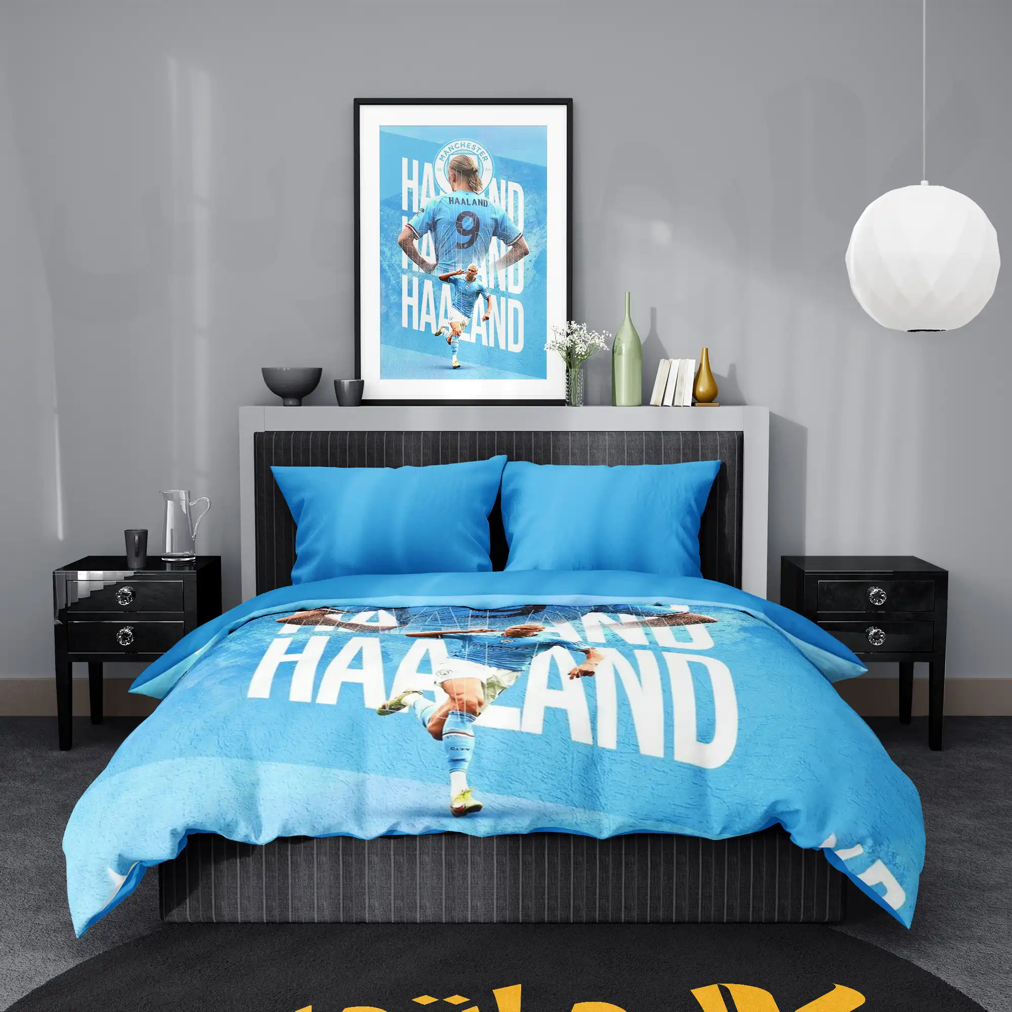 روتختی طرح ارلینگ هالند Erling Haaland کد 8 5,900,000 تومان &Ndash; کارماتوس روتختی طرح ارلینگ هالند Erling Haaland یک و دو نفره - کارماتوس