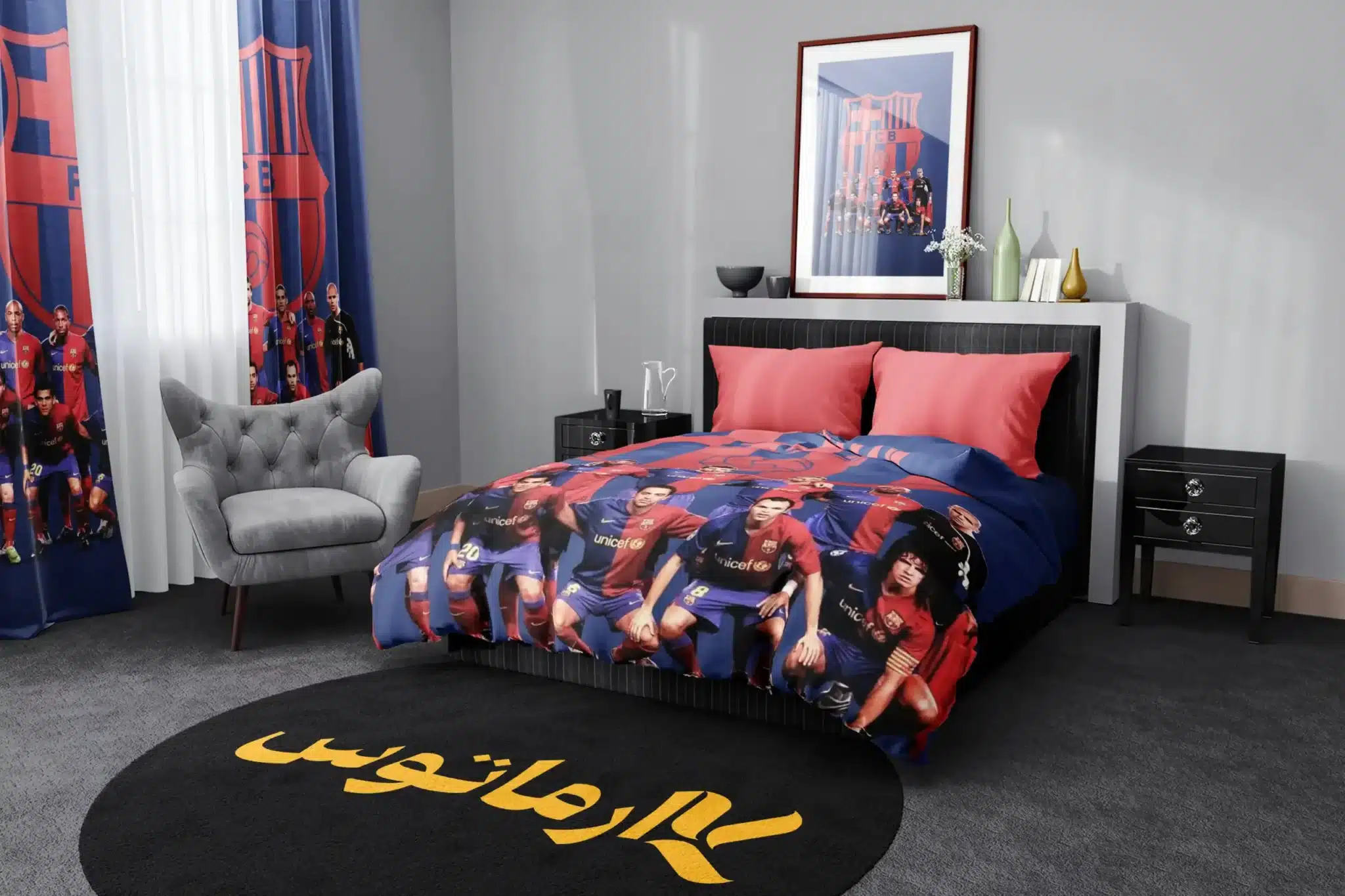 روتختی طرح باشگاه بارسلونا Fc Barcelona کد 6 5,900,000 تومان &Ndash; کارماتوس روتختی طرح باشگاه بارسلونا Barcelona یک و دو نفره - کارماتوس