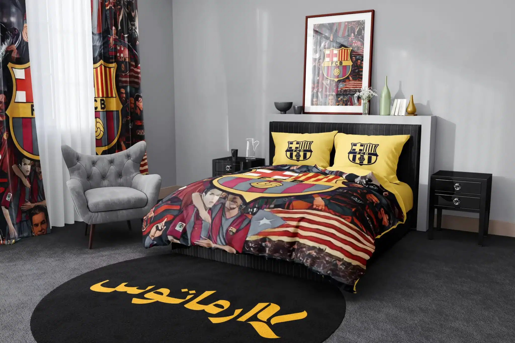 روتختی طرح باشگاه بارسلونا Fc Barcelona کد 7 5,900,000 تومان &Ndash; کارماتوس روتختی طرح باشگاه بارسلونا Barcelona یک و دو نفره - کارماتوس