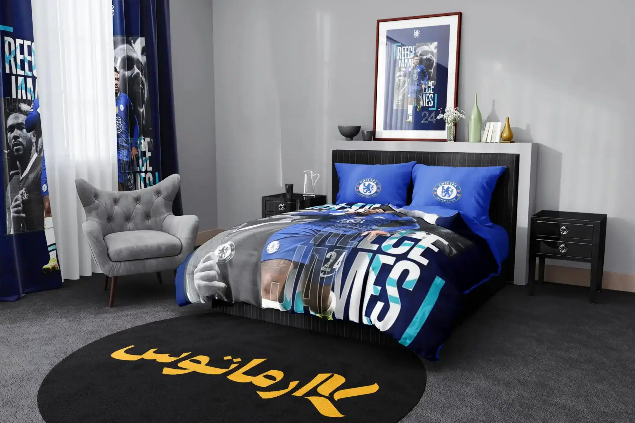 روتختی طرح باشگاه چلسی Chelsea Fc کد 1 5,900,000 تومان &Ndash; کارماتوس روتختی طرح باشگاه چلسی Chelsea Fc یک و دو نفره - کارماتوس