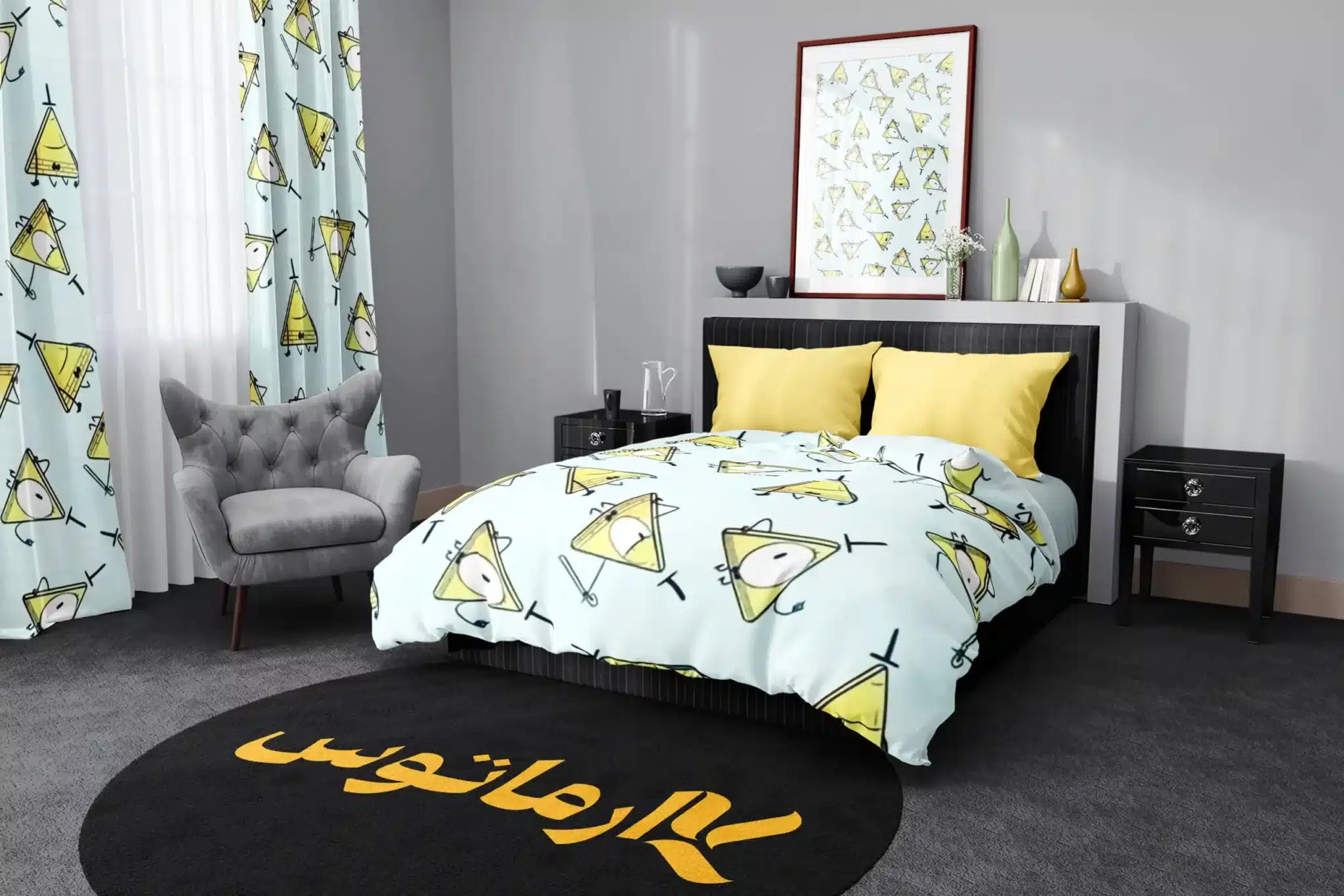 روتختی طرح آبشار جاذبه Gravity Falls کد 3 5,900,000 تومان &Ndash; کارماتوس روتختی طرح آبشار جاذبه Gravity Falls یک و دو نفره - کارماتوس