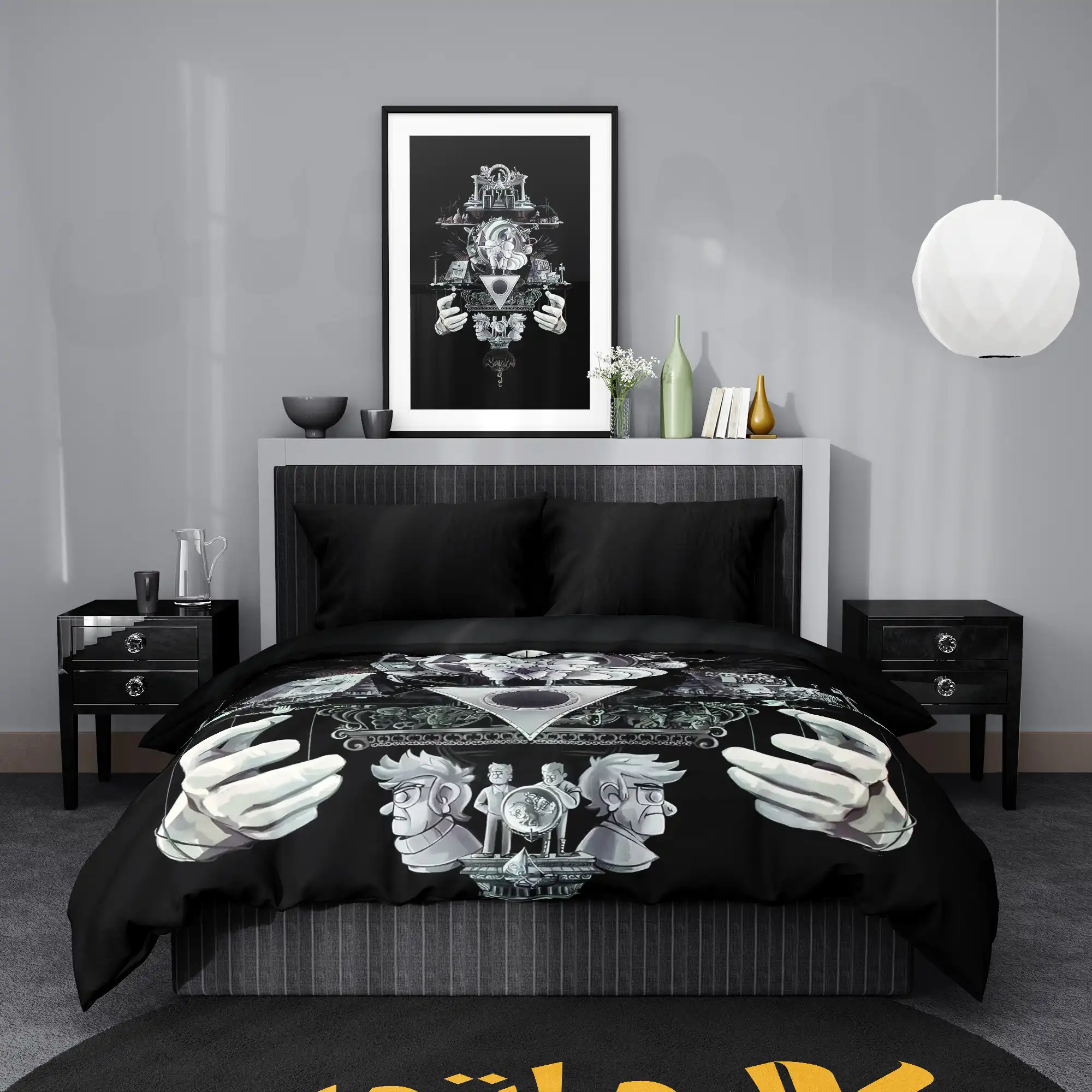 روتختی طرح آبشار جاذبه Gravity Falls کد 5 5,900,000 تومان &Ndash; کارماتوس روتختی طرح آبشار جاذبه Gravity Falls یک و دو نفره - کارماتوس