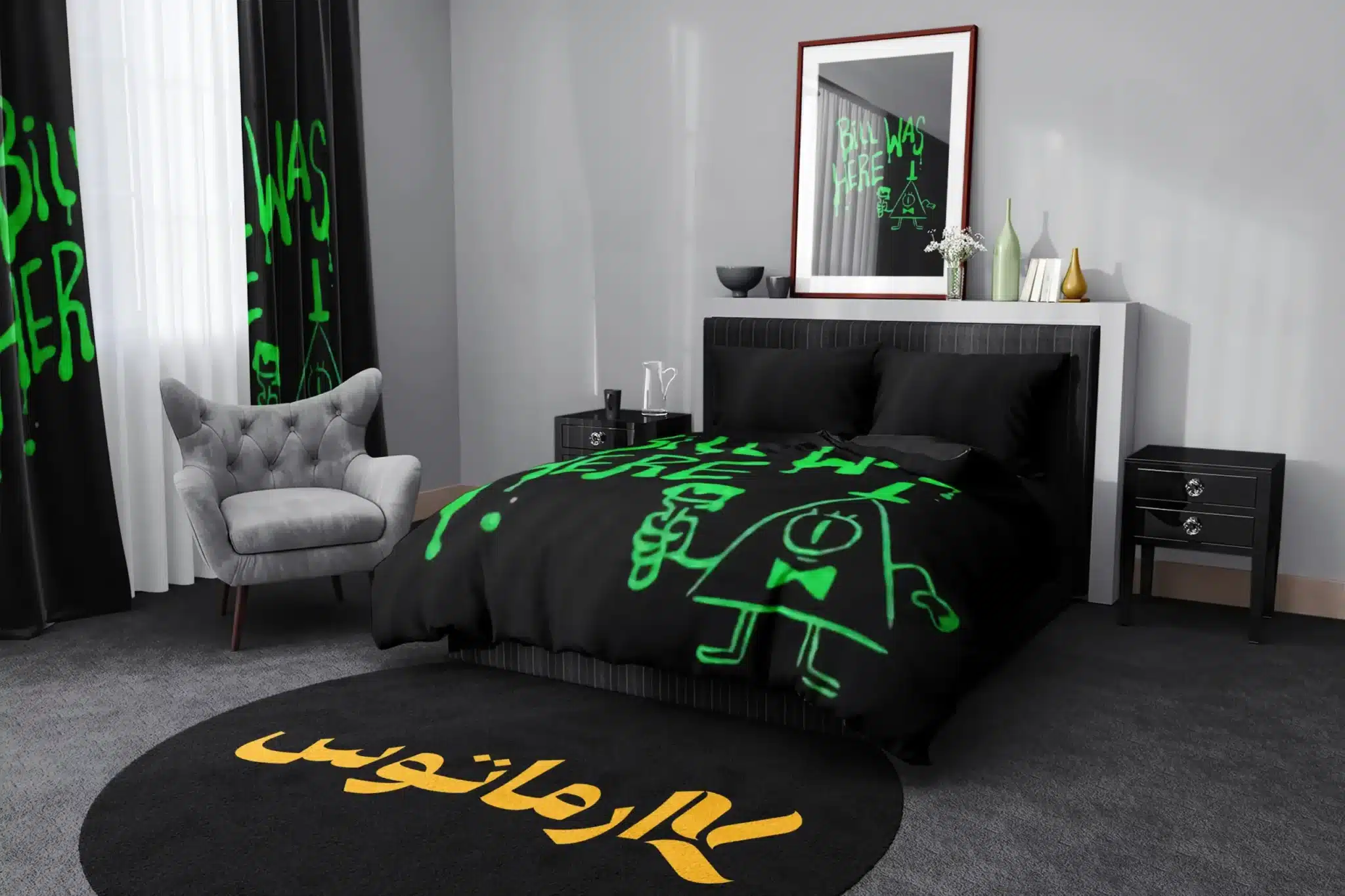 روتختی طرح آبشار جاذبه Gravity Falls کد 6 5,900,000 تومان &Ndash; کارماتوس روتختی طرح آبشار جاذبه Gravity Falls یک و دو نفره - کارماتوس