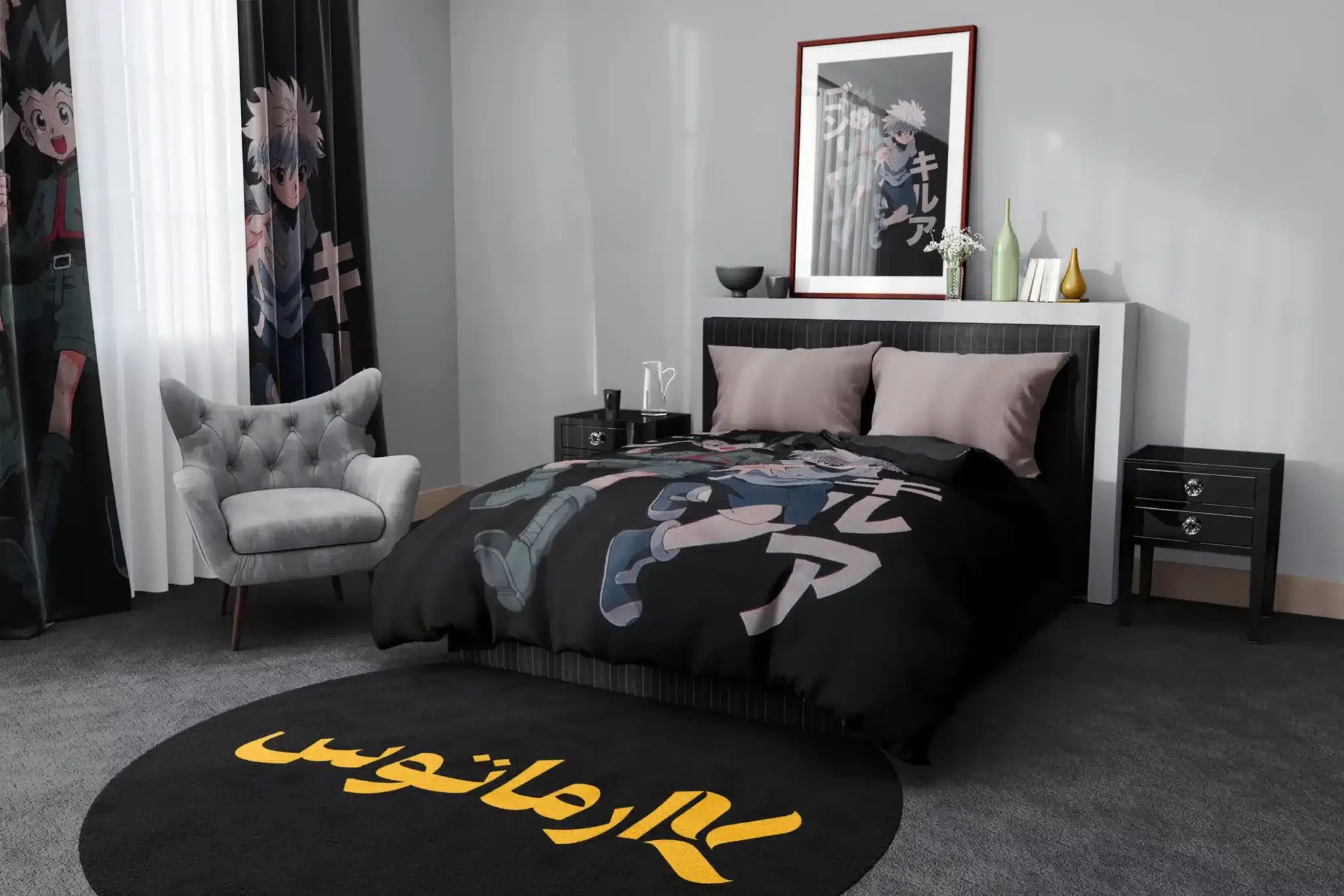 روتختی طرح هانتر X هانتر Hunter X Hunter کد 1 5,900,000 تومان &Ndash; کارماتوس روتختی طرح هانتر X هانتر Hunter X Hunter یک و دو نفره - کارماتوس