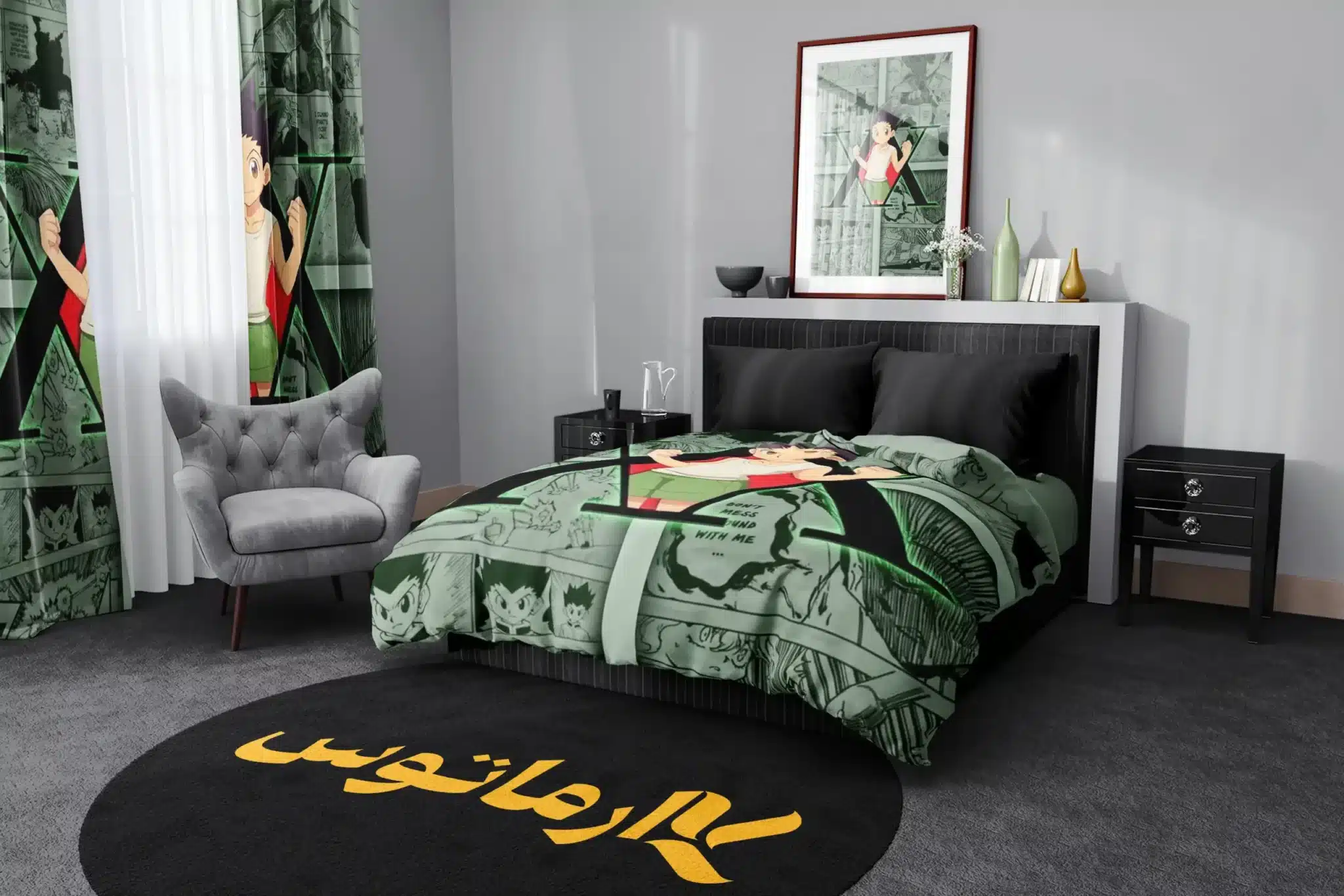 روتختی طرح هانتر X هانتر Hunter X Hunter کد 3 5,900,000 تومان &Ndash; کارماتوس روتختی طرح هانتر X هانتر Hunter X Hunter یک و دو نفره - کارماتوس