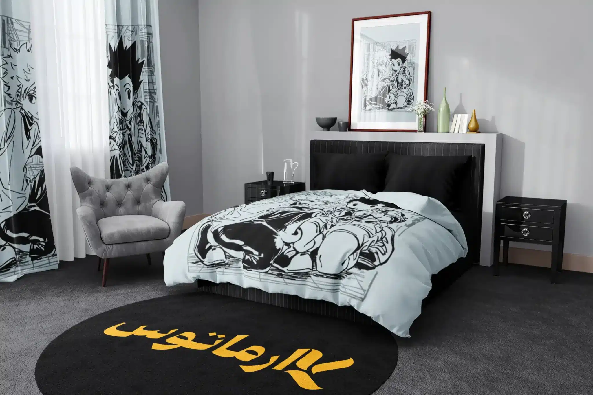 روتختی طرح هانتر X هانتر Hunter X Hunter کد 8 5,900,000 تومان &Ndash; کارماتوس روتختی طرح هانتر X هانتر Hunter X Hunter یک و دو نفره - کارماتوس