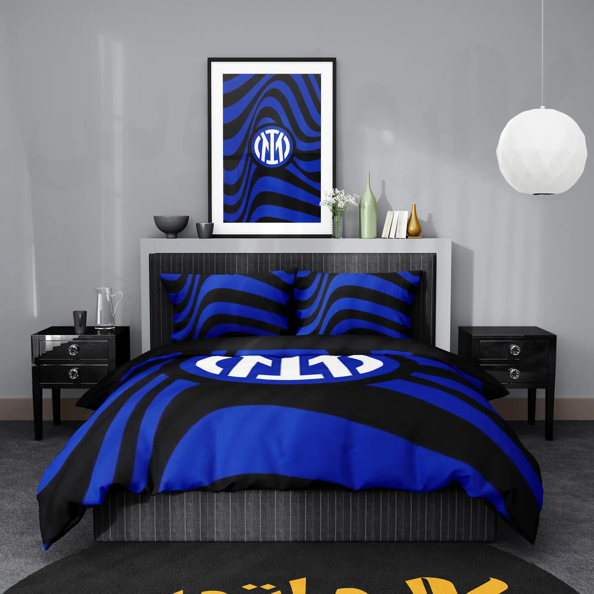 روتختی طرح اینتر میلان Inter Milan کد 2 5,900,000 تومان &Ndash; کارماتوس روتختی طرح اینتر میلان Inter Milan یک و دو نفره - کارماتوس