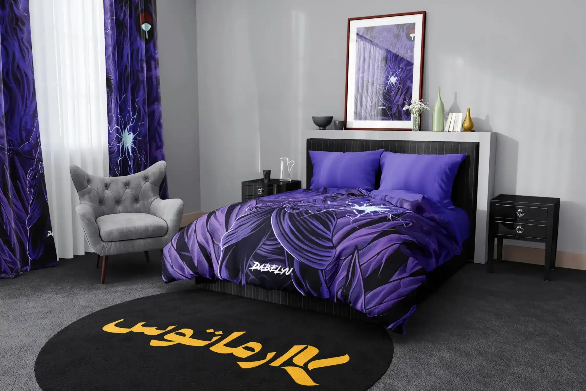 روتختی طرح ایتاچی Itachi کد 7 5,900,000 تومان &Ndash; کارماتوس روتختی طرح ایتاچی Itachi یک و دو نفره - کارماتوس