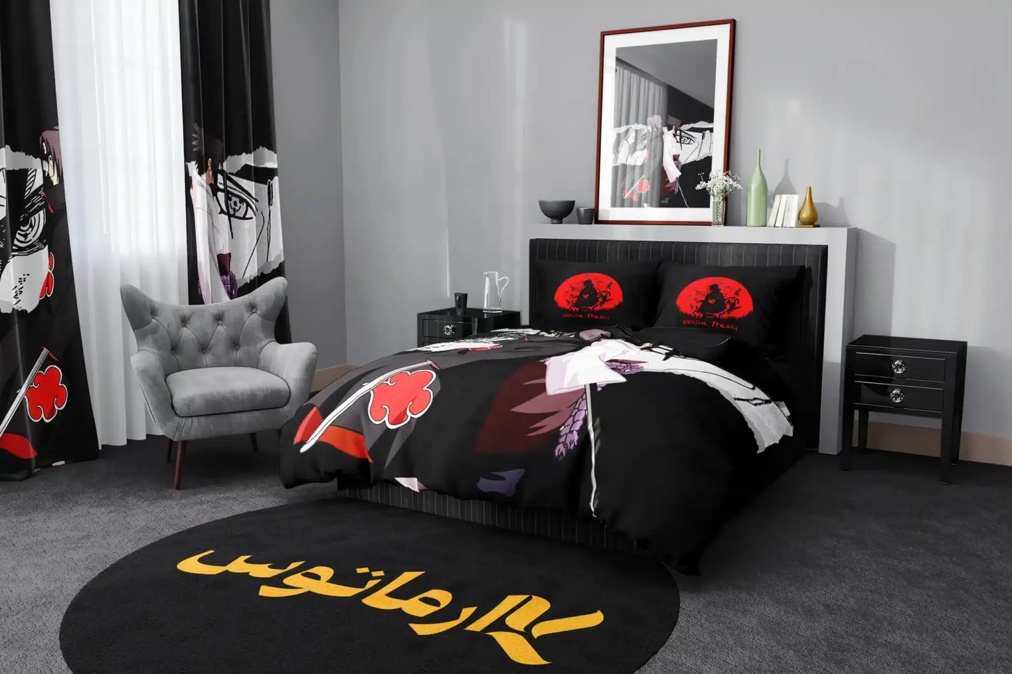 روتختی طرح ایتاچی Itachi کد 8 5,900,000 تومان &Ndash; کارماتوس روتختی طرح ایتاچی Itachi یک و دو نفره - کارماتوس