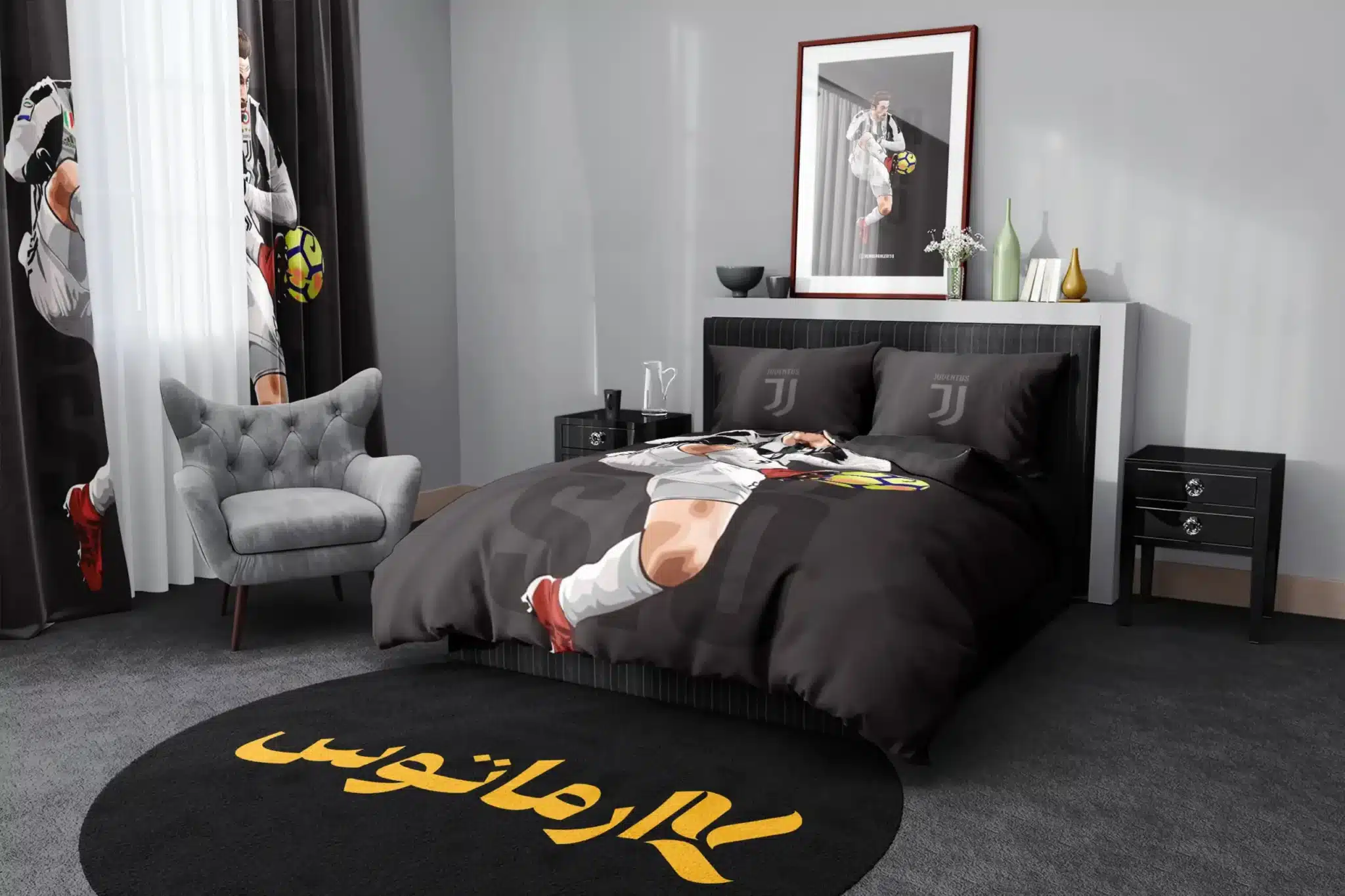 روتختی طرح باشگاه فوتبال یوونتوس Juventus Fc کد 3 5,900,000 تومان &Ndash; کارماتوس روتختی طرح باشگاه فوتبال یوونتوس Juventus Fc یک و دو نفره کارماتوس