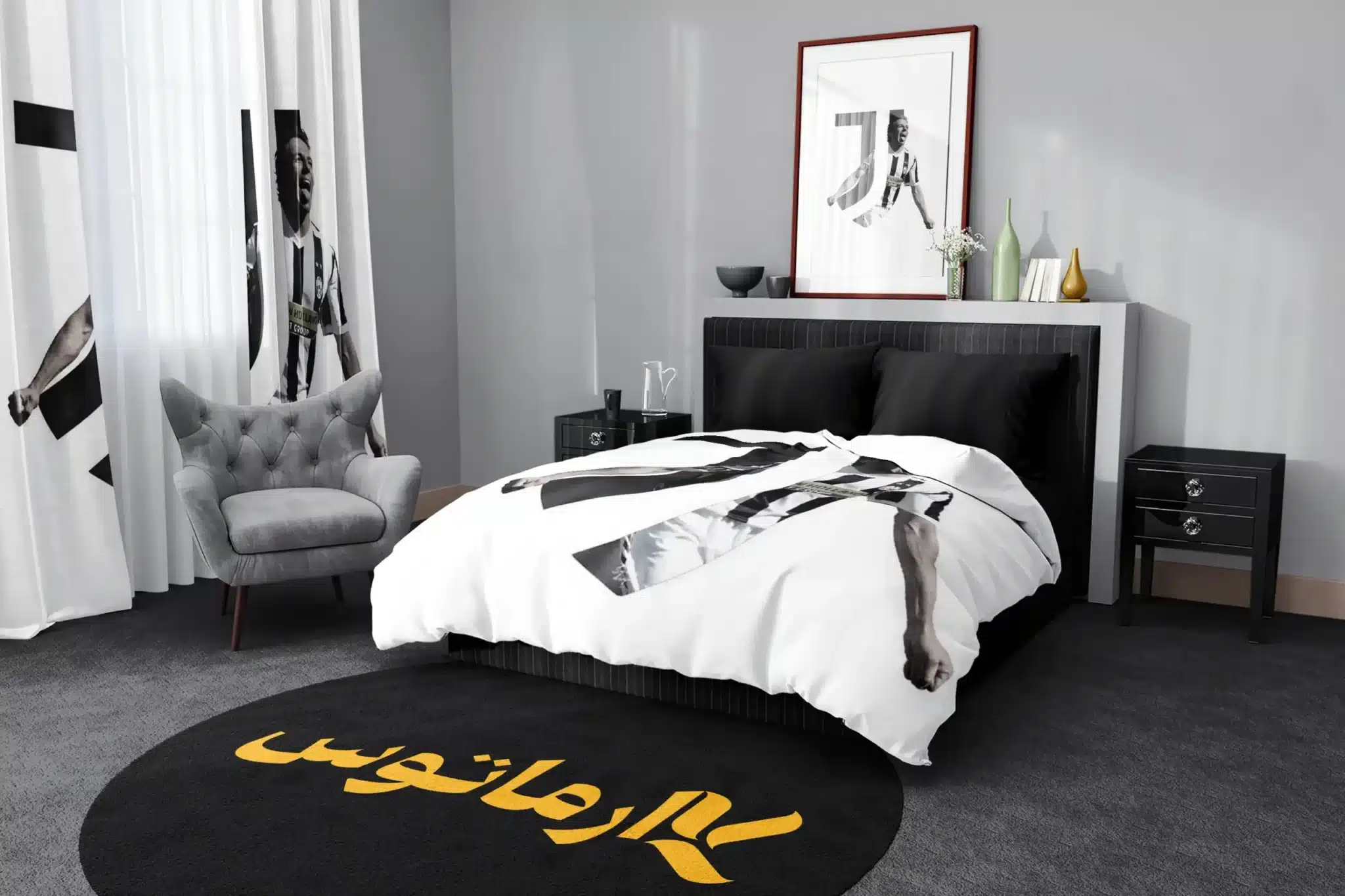 روتختی طرح باشگاه فوتبال یوونتوس Juventus Fc کد 5 5,900,000 تومان &Ndash; کارماتوس روتختی طرح باشگاه فوتبال یوونتوس Juventus Fc یک و دو نفره کارماتوس