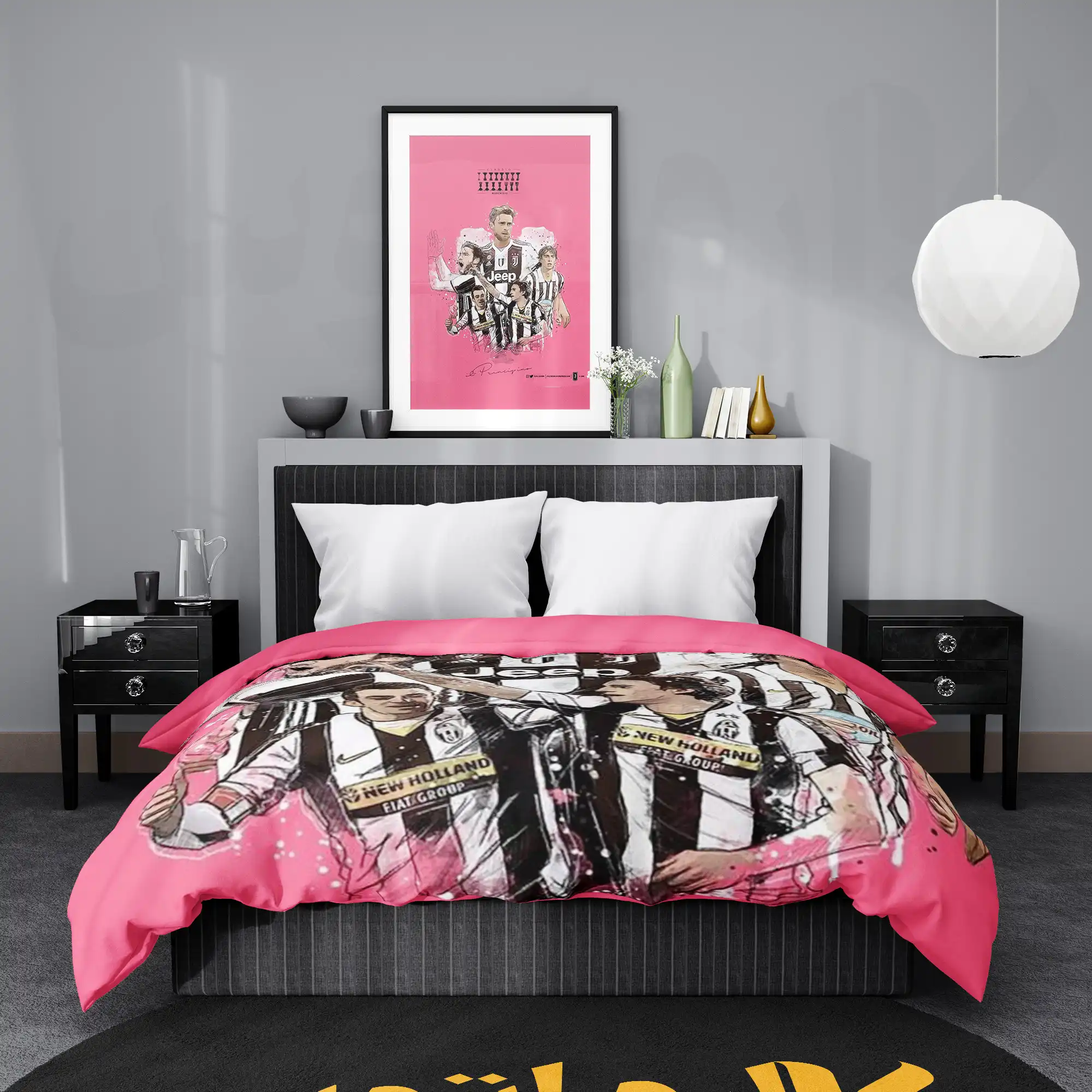 روتختی طرح باشگاه فوتبال یوونتوس Juventus Fc کد 7 5,900,000 تومان &Ndash; کارماتوس روتختی طرح باشگاه فوتبال یوونتوس Juventus Fc یک و دو نفره کارماتوس