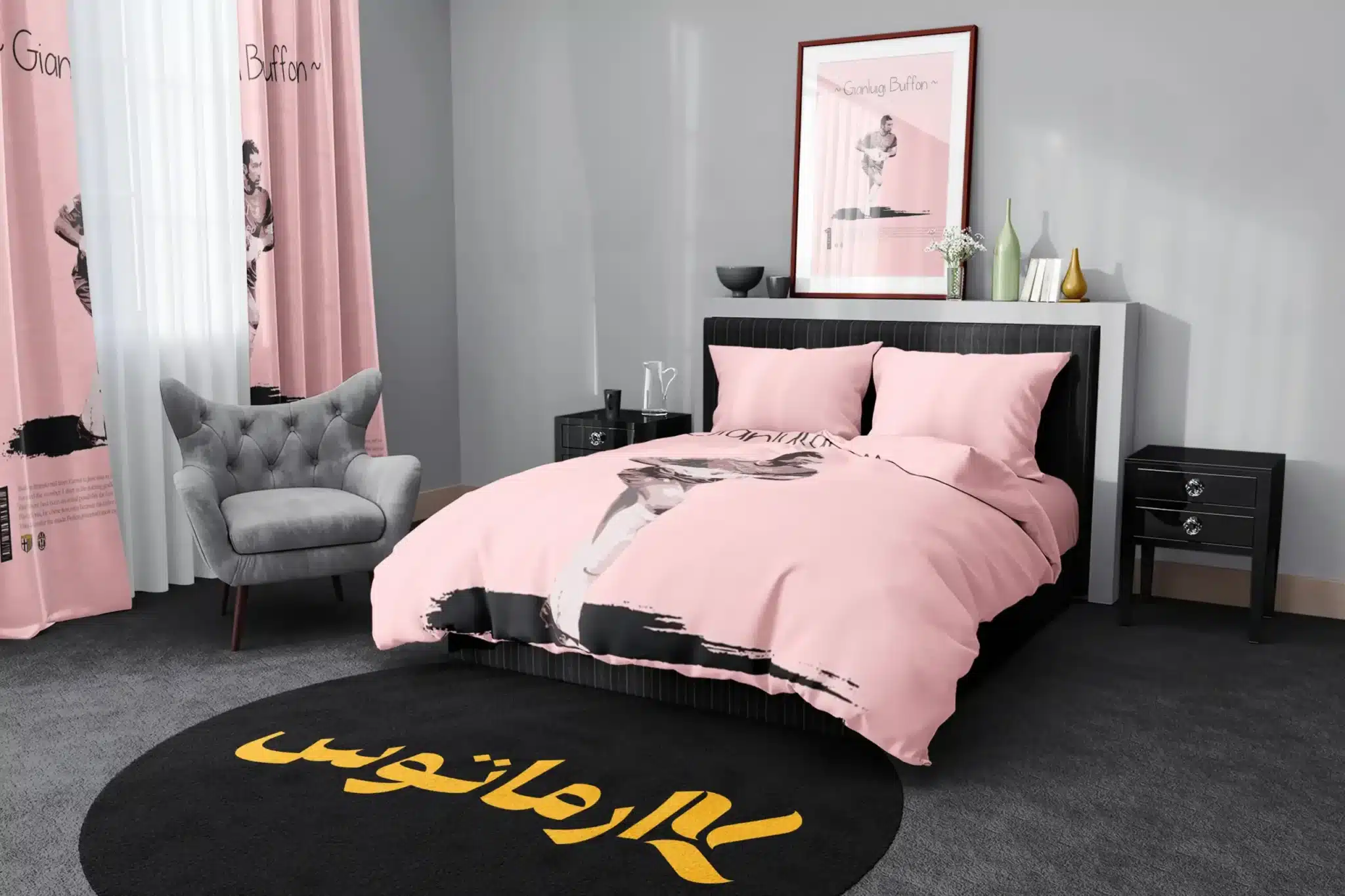 روتختی طرح باشگاه فوتبال یوونتوس Juventus Fc کد 8 5,900,000 تومان &Ndash; کارماتوس روتختی طرح باشگاه فوتبال یوونتوس Juventus Fc یک و دو نفره کارماتوس