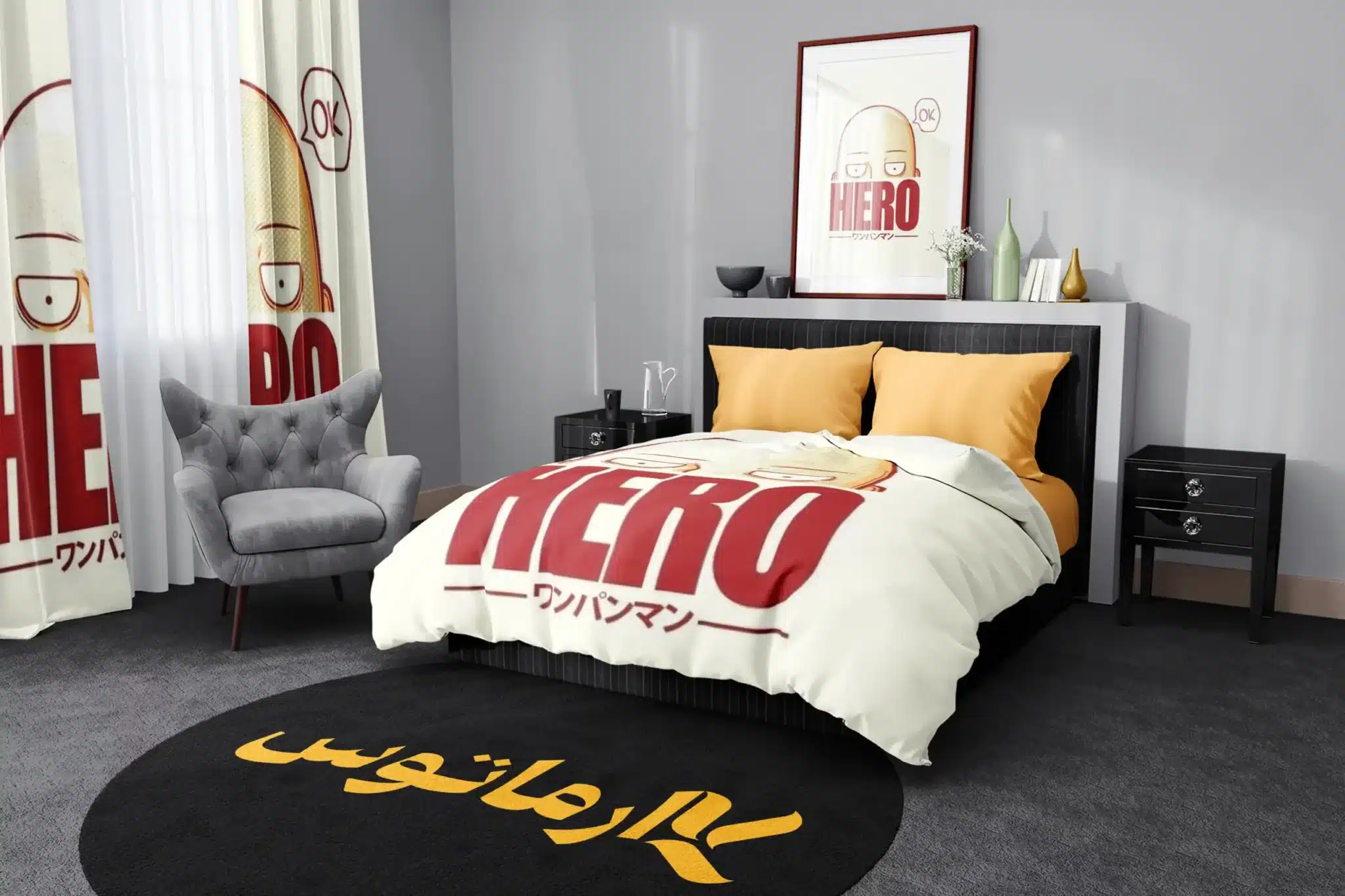 روتختی طرح وان پانچ من One Punch Man کد 5 5,900,000 تومان &Ndash; کارماتوس روتختی طرح وان پانچ من One Punch Man یک و دو نفره - کارماتوس