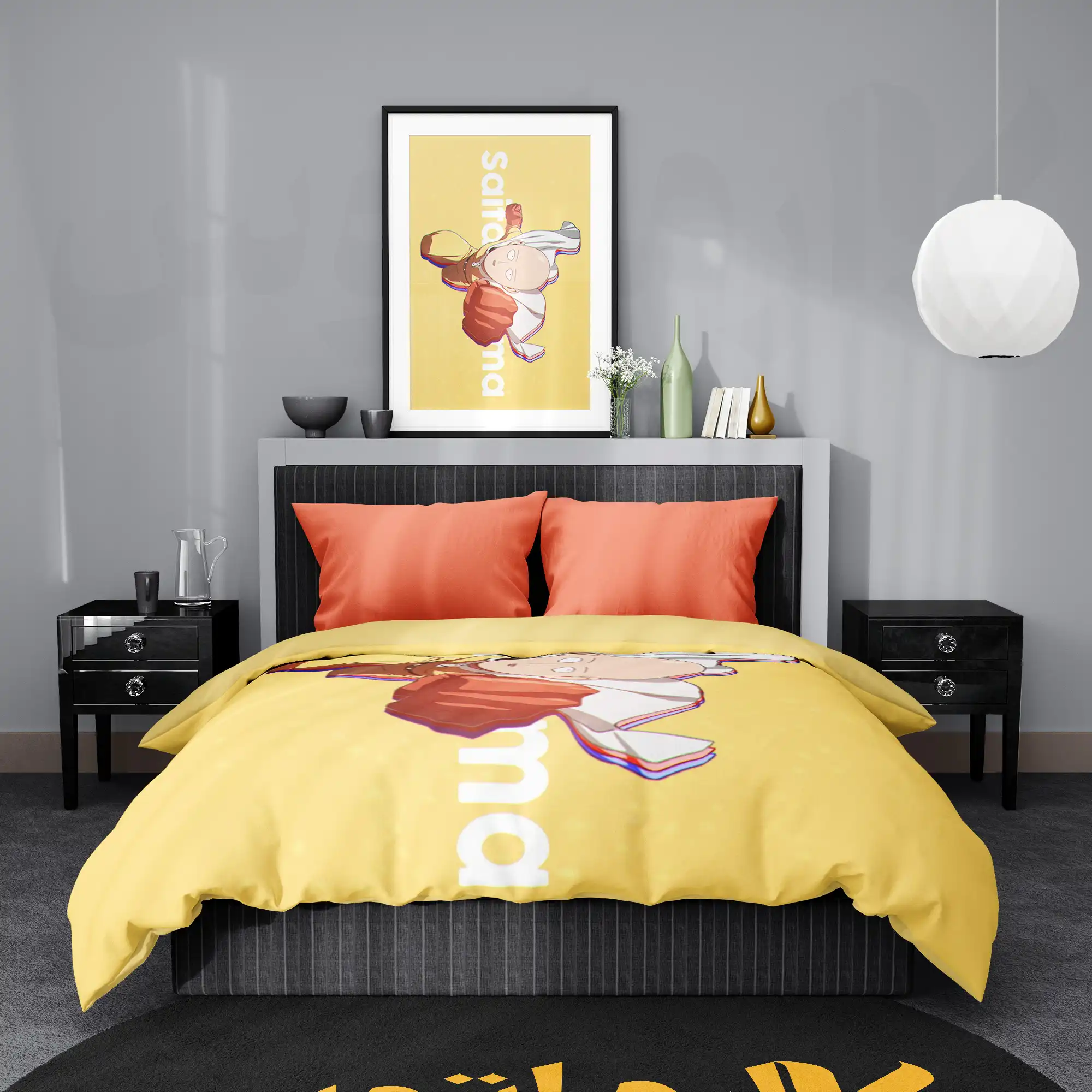 روتختی طرح وان پانچ من One Punch Man کد 7 5,900,000 تومان &Ndash; کارماتوس روتختی طرح وان پانچ من One Punch Man یک و دو نفره - کارماتوس