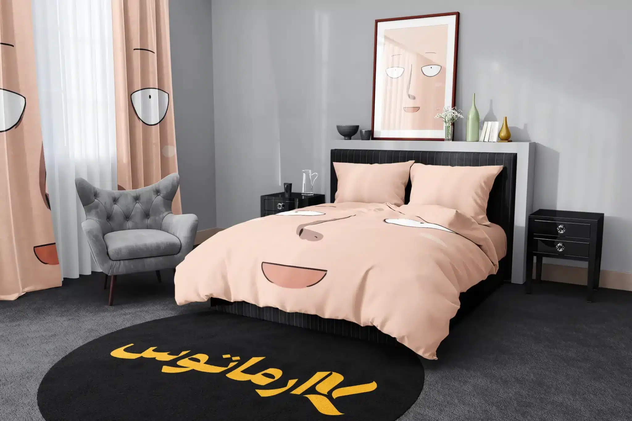 روتختی طرح وان پانچ من One Punch Man کد 8 5,900,000 تومان &Ndash; کارماتوس روتختی طرح وان پانچ من One Punch Man یک و دو نفره - کارماتوس