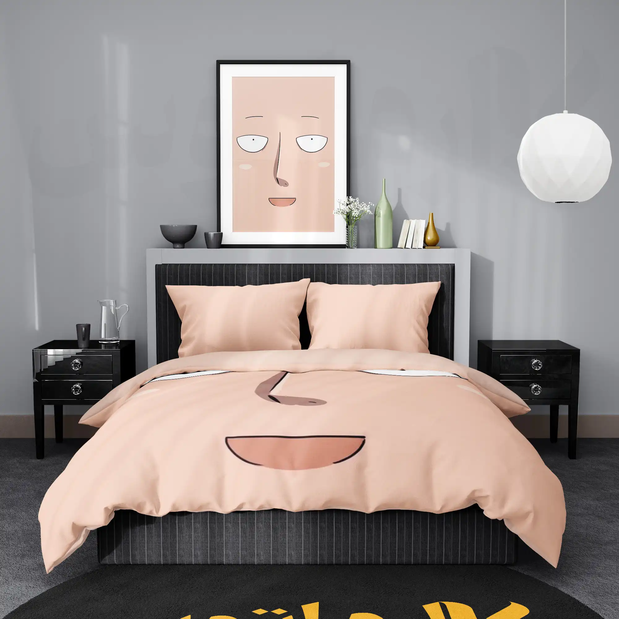 روتختی طرح وان پانچ من One Punch Man کد 8 5,900,000 تومان &Ndash; کارماتوس روتختی طرح وان پانچ من One Punch Man یک و دو نفره - کارماتوس