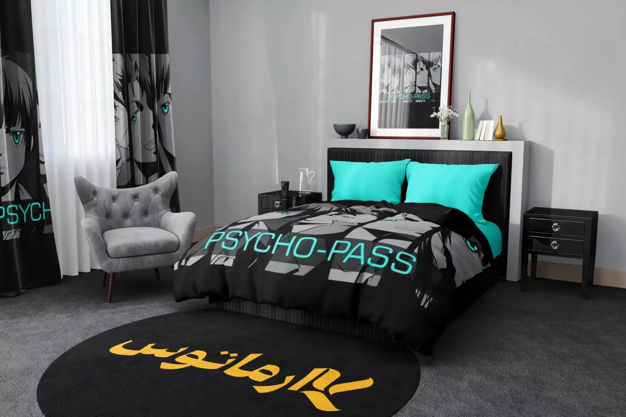 روتختی طرح سایکو-پس Psycho-Pass کد 6 5,900,000 تومان &Ndash; کارماتوس روتختی طرح سایکو-پس Psycho-Pass یک و دو نفره - کارماتوس