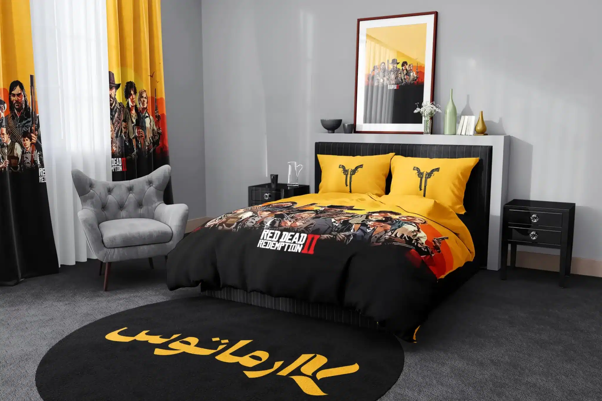 روتختی طرح رد دد ریدمپشن Red Dead Redemption کد 6 5,900,000 تومان &Ndash; کارماتوس روتختی طرح رد دد ریدمپشن Red Dead Redemption یک و دو نفره - کارماتوس