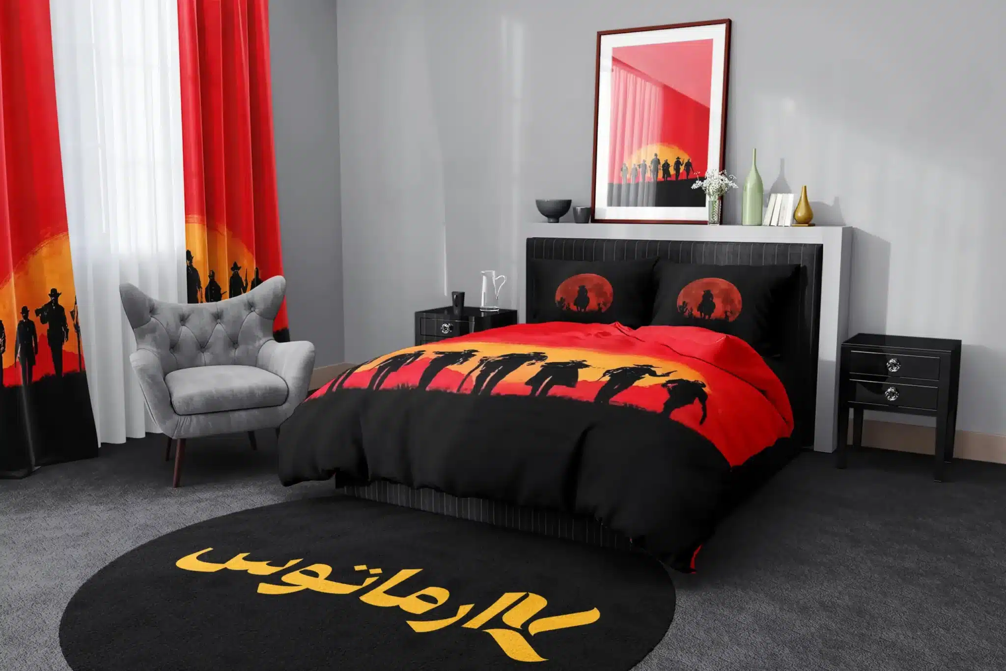 روتختی طرح رد دد ریدمپشن Red Dead Redemption کد 7 5,900,000 تومان &Ndash; کارماتوس روتختی طرح رد دد ریدمپشن Red Dead Redemption یک و دو نفره - کارماتوس