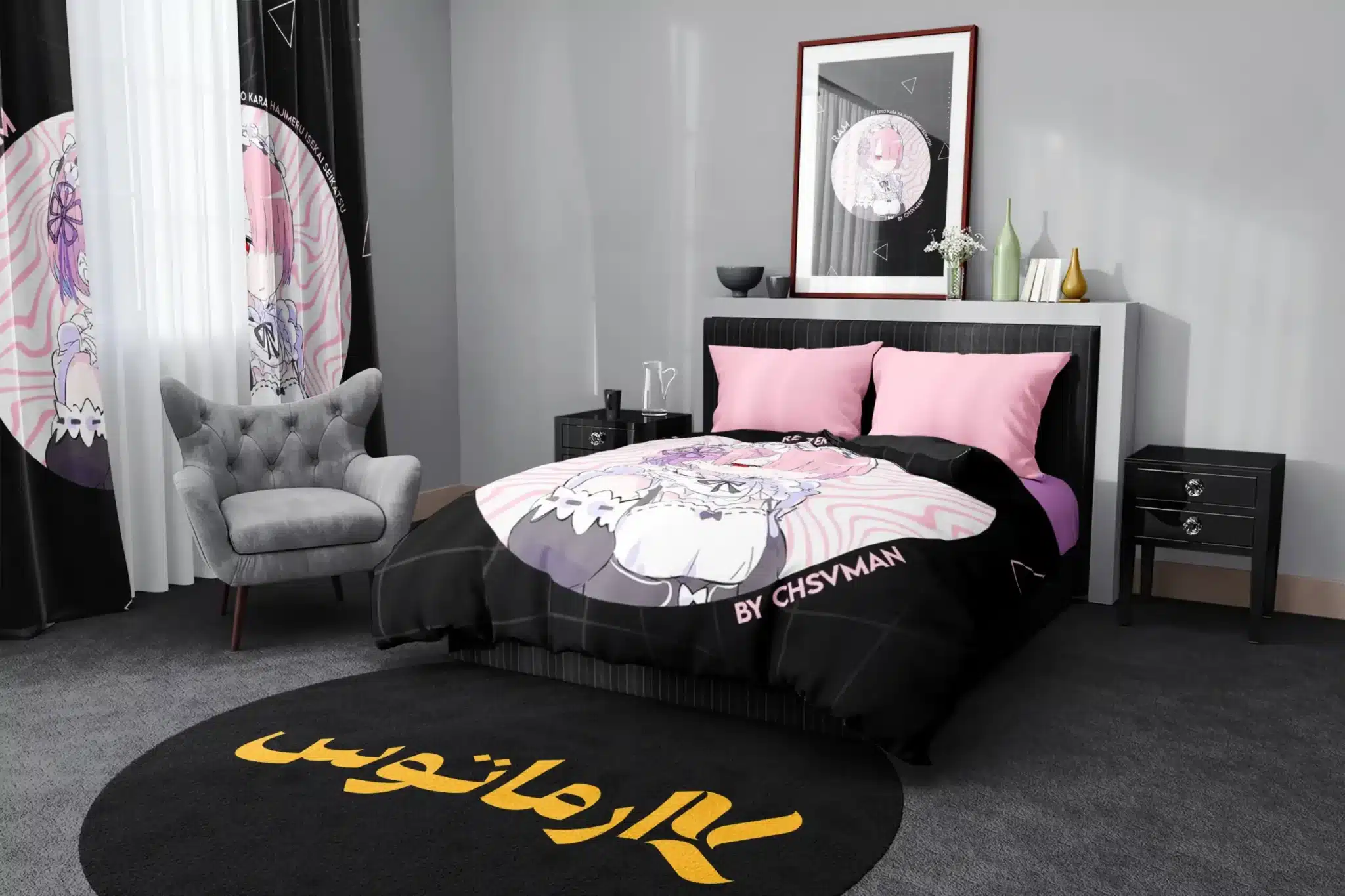 روتختی طرح ری زیرو Re Zero کد 6 5,900,000 تومان &Ndash; کارماتوس روتختی طرح ری زیرو Re Zero یک و دو نفره - کارماتوس