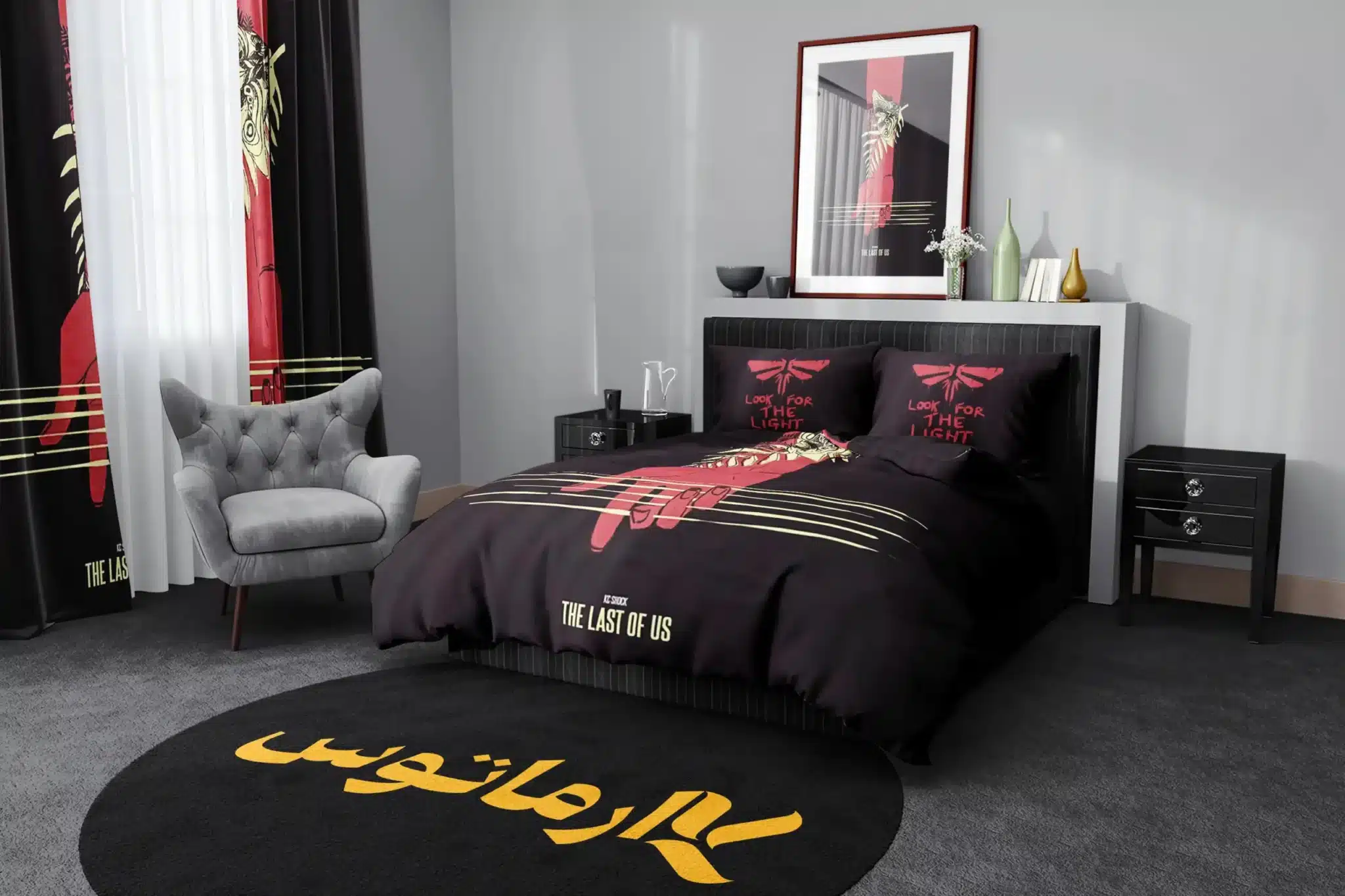 روتختی طرح د لست آف آس The Last Of Us کد 6 5,900,000 تومان &Ndash; کارماتوس روتختی طرح د لست آف آس The Last Of Us یک و دو نفره کارماتوس