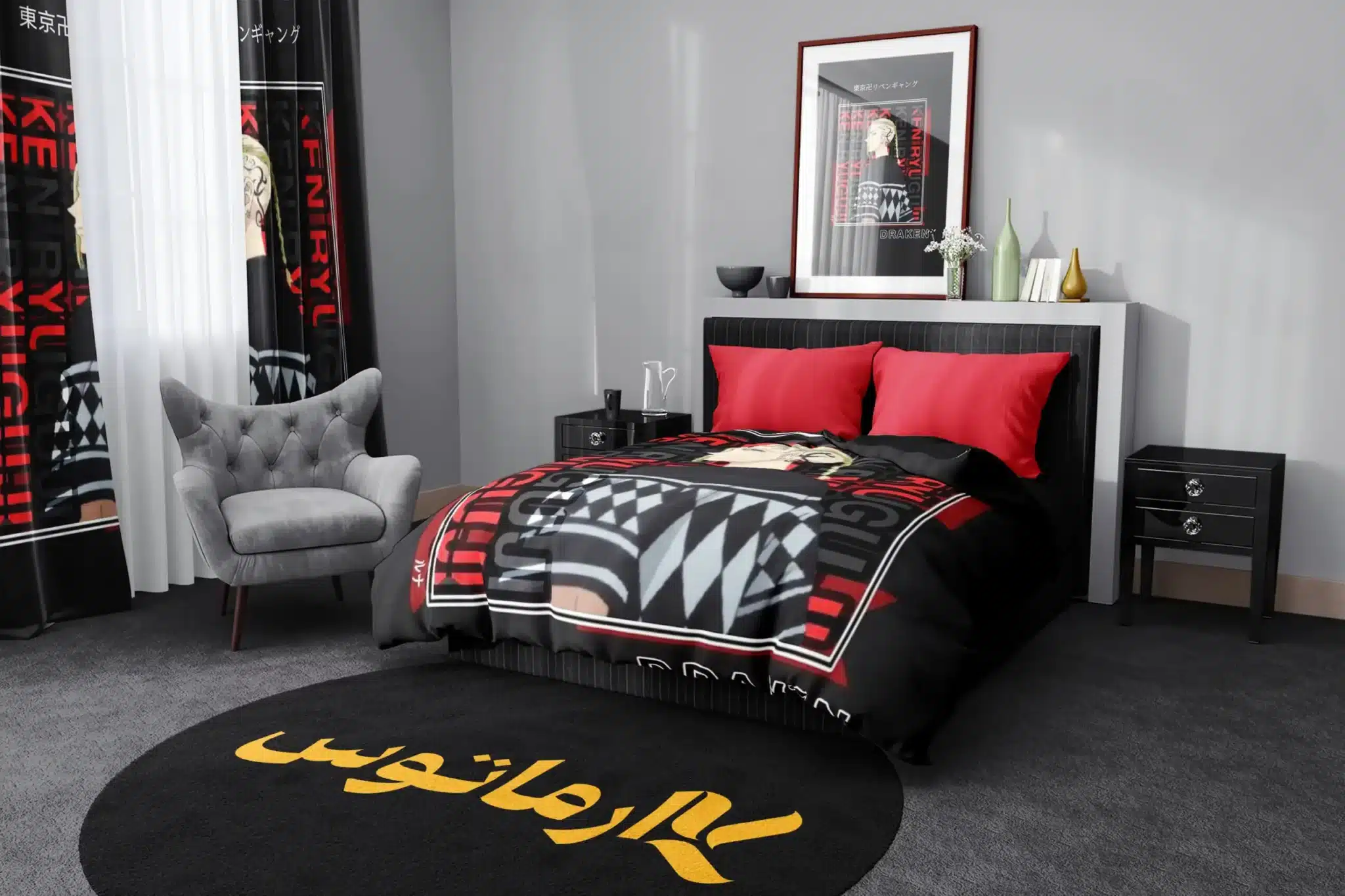 روتختی طرح توکیو ریونجرز Tokyo Revengers کد 5 5,900,000 تومان &Ndash; کارماتوس روتختی طرح توکیو ریونجرز Tokyo Revengers یک و دو نفره - کارماتوس