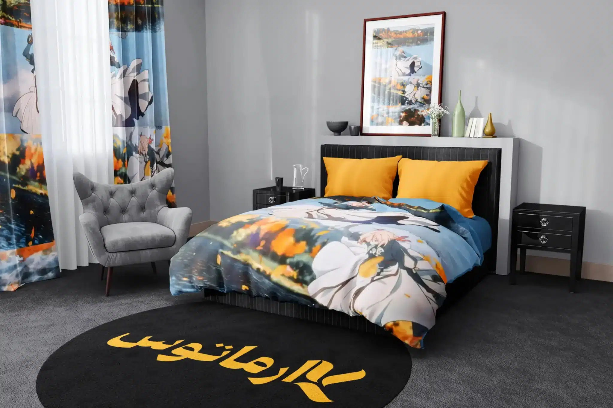 روتختی طرح وایولت اورگاردن Violet Evergarden کد 2 5,900,000 تومان &Ndash; کارماتوس روتختی طرح وایولت اورگاردن Violet Evergarden یک و دو نفره - کارماتوس