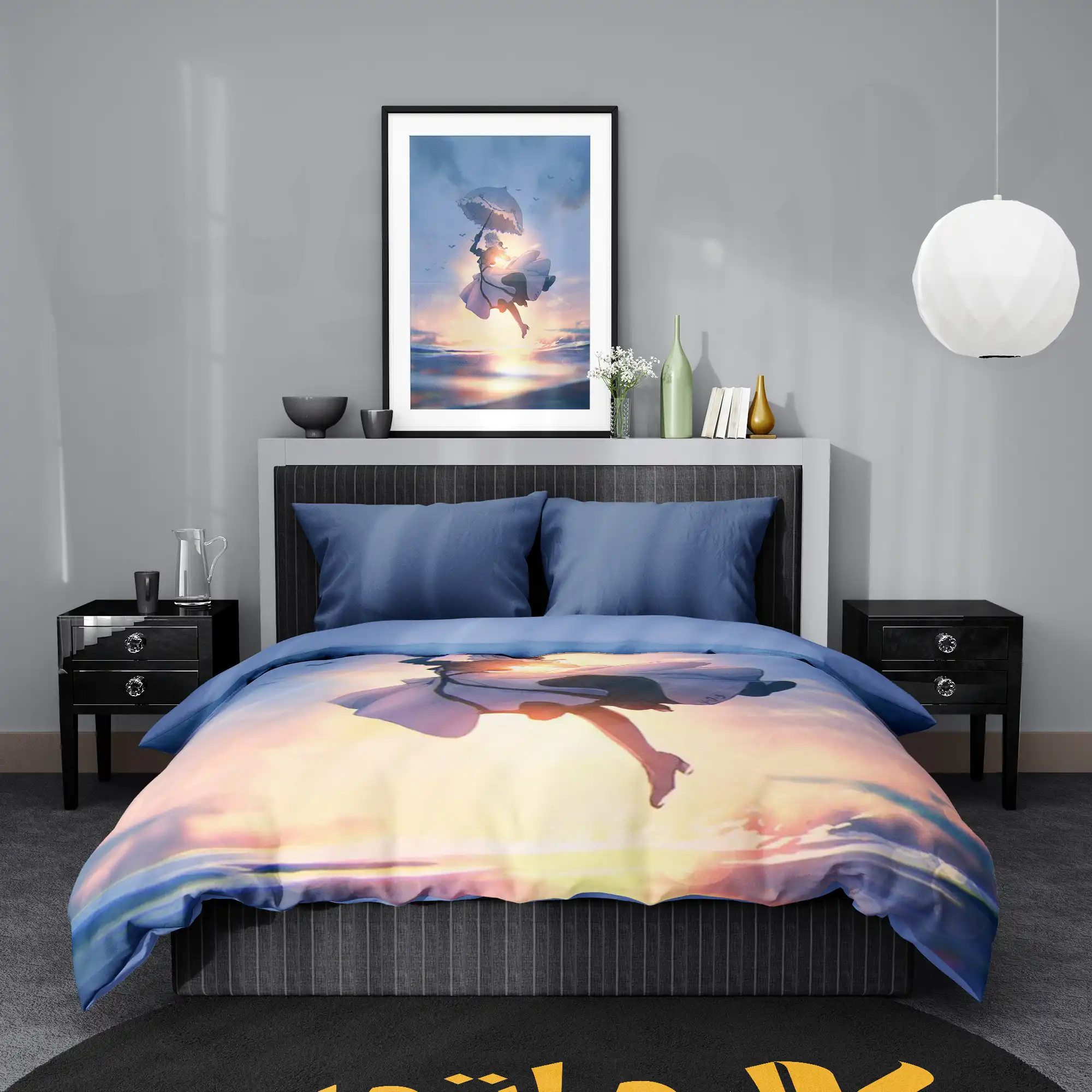 روتختی طرح وایولت اورگاردن Violet Evergarden کد 4 5,900,000 تومان &Ndash; کارماتوس روتختی طرح وایولت اورگاردن Violet Evergarden یک و دو نفره - کارماتوس